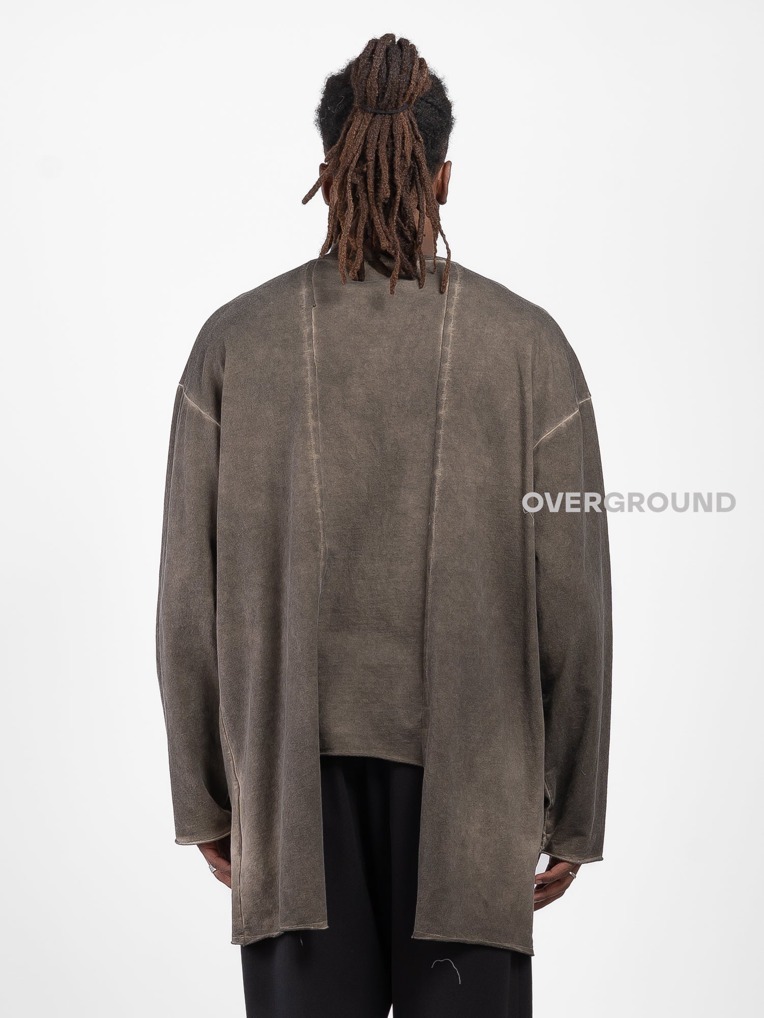 MAGLIA OVER ASIMMETRICA CON CUCITURE