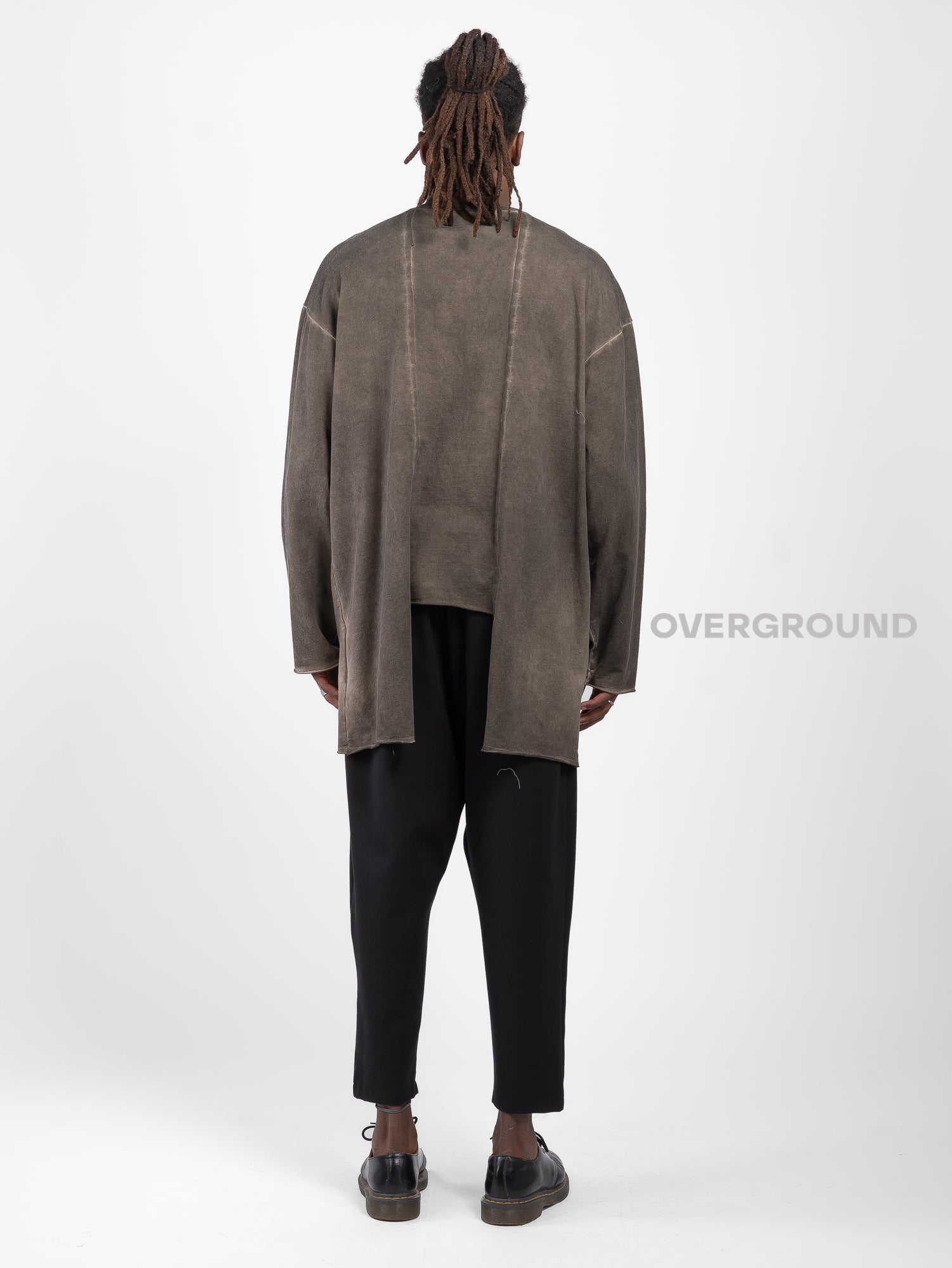 MAGLIA OVER ASIMMETRICA CON CUCITURE