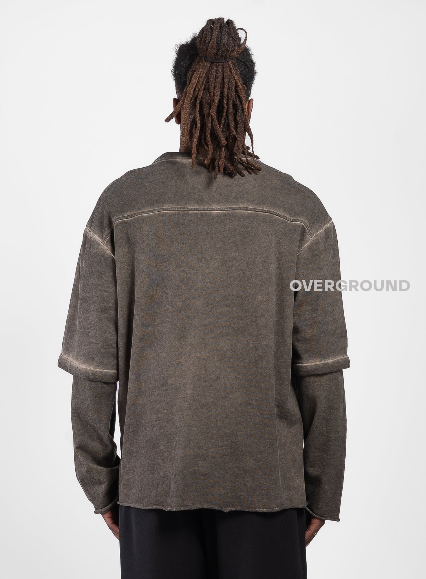 MAGLIA OVER CON DOPPIA MANICA - OVERGROUND STORE