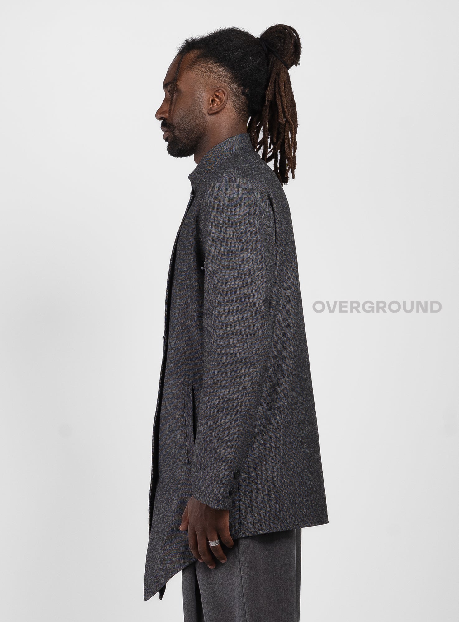 JACKET WITH CROSS BUTTONING