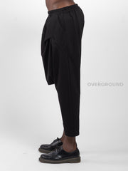 PANTALONE CAVALLO BASSO CON CUCITURA DAVANTI