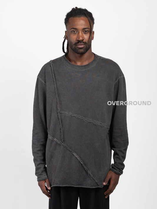 MAGLIA OVER CON CUCITURE