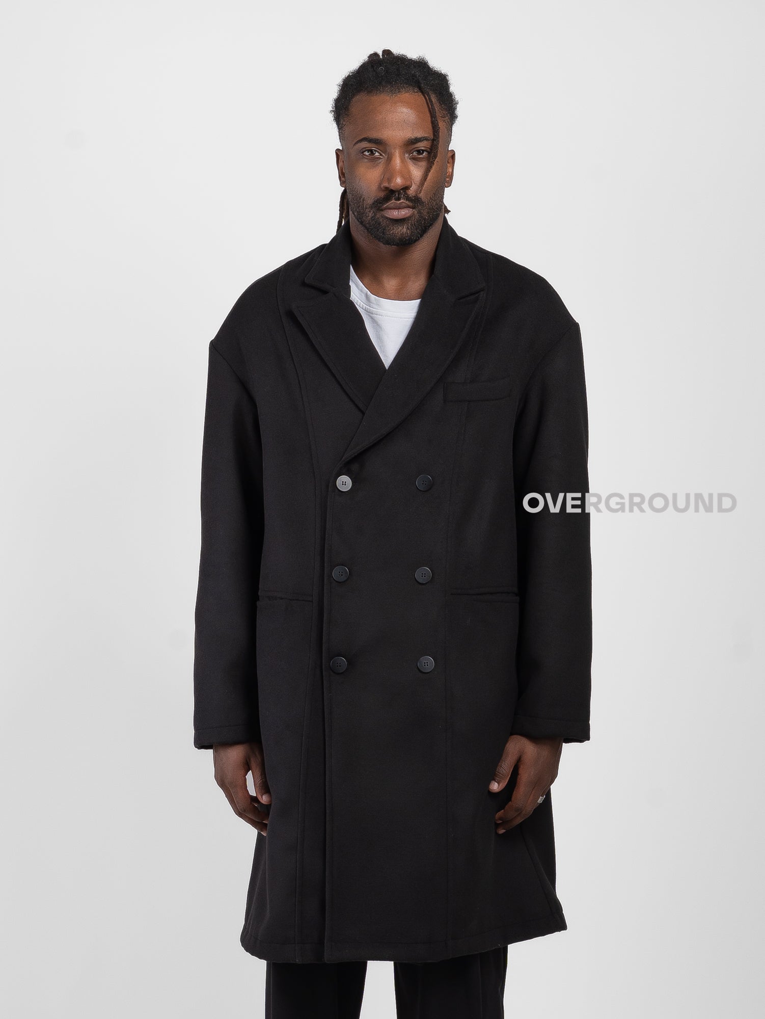 CAPPOTTO OVER CON ABBOTTONATURA DOPPIO PETTO