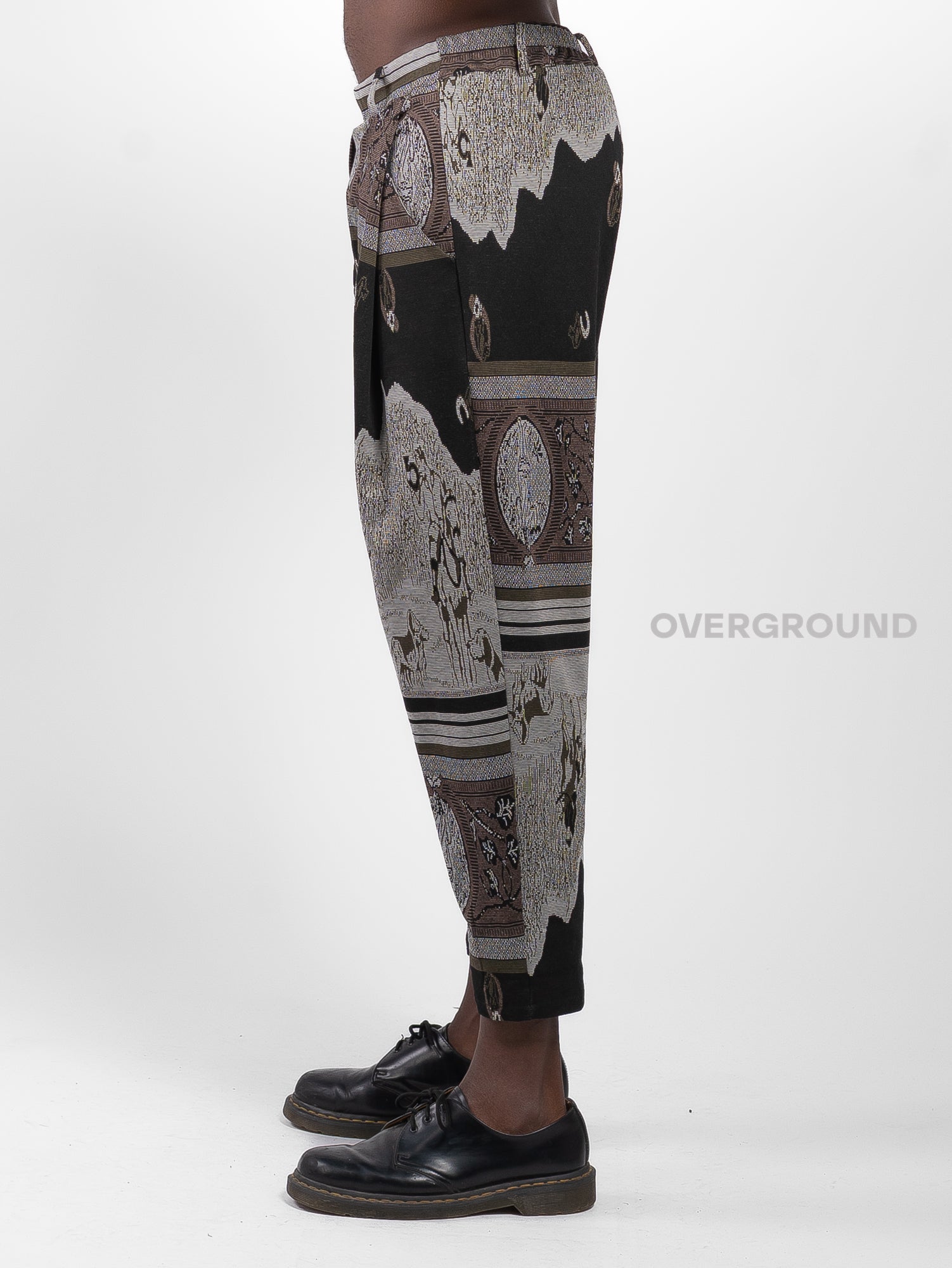 PANTALONE CAVALLO BASSO IN FANTASIA GIAPPONESE Z - OVERGROUND STORE