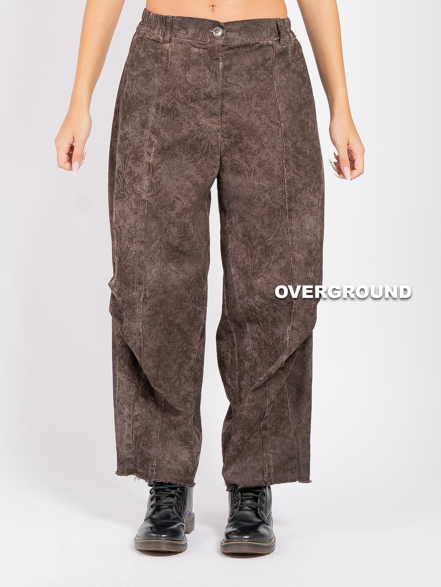 PANTALONE OVER FANTASIA GAMBULE LARGO