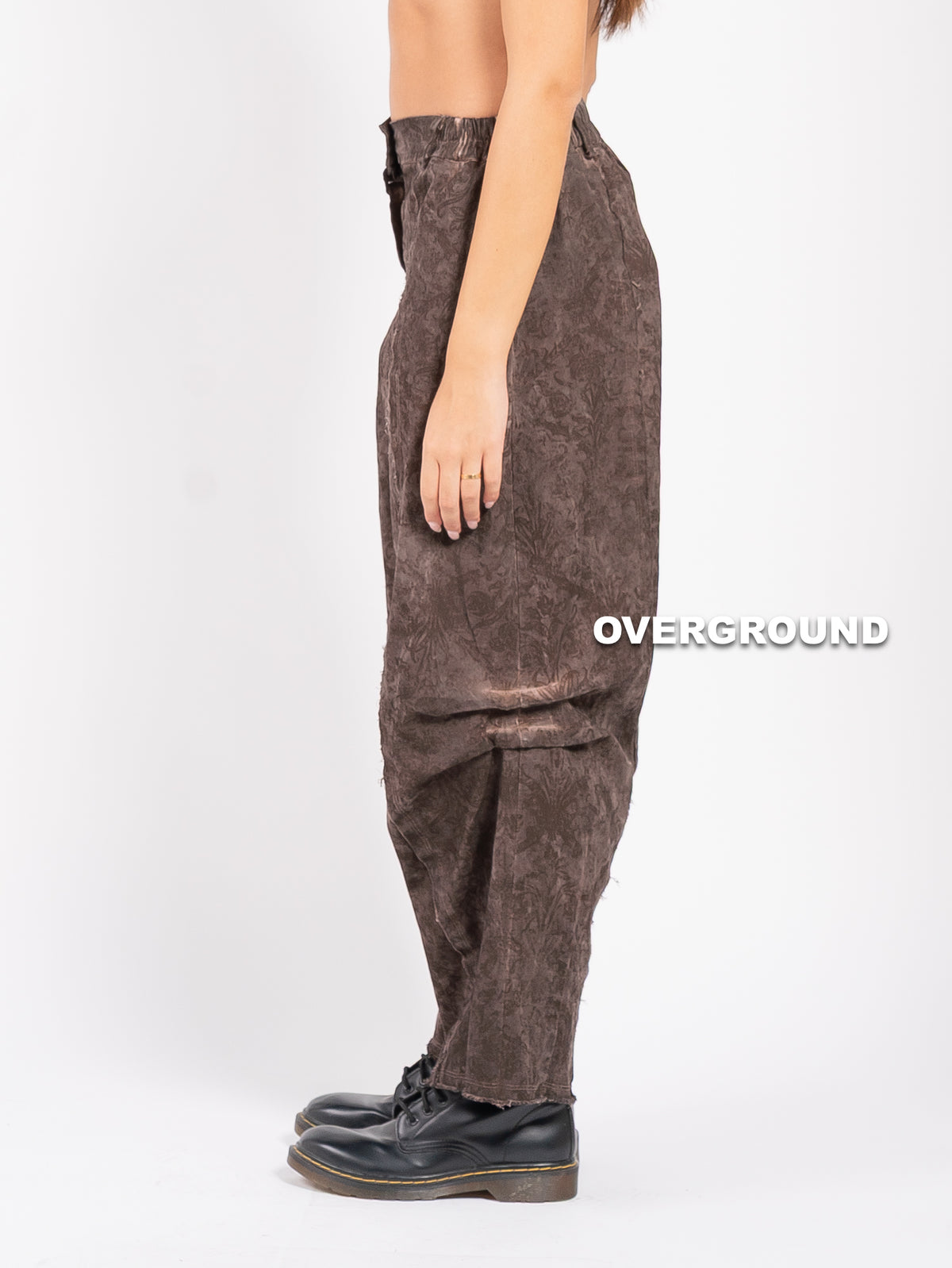 PANTALONE OVER FANTASIA GAMBULE LARGO