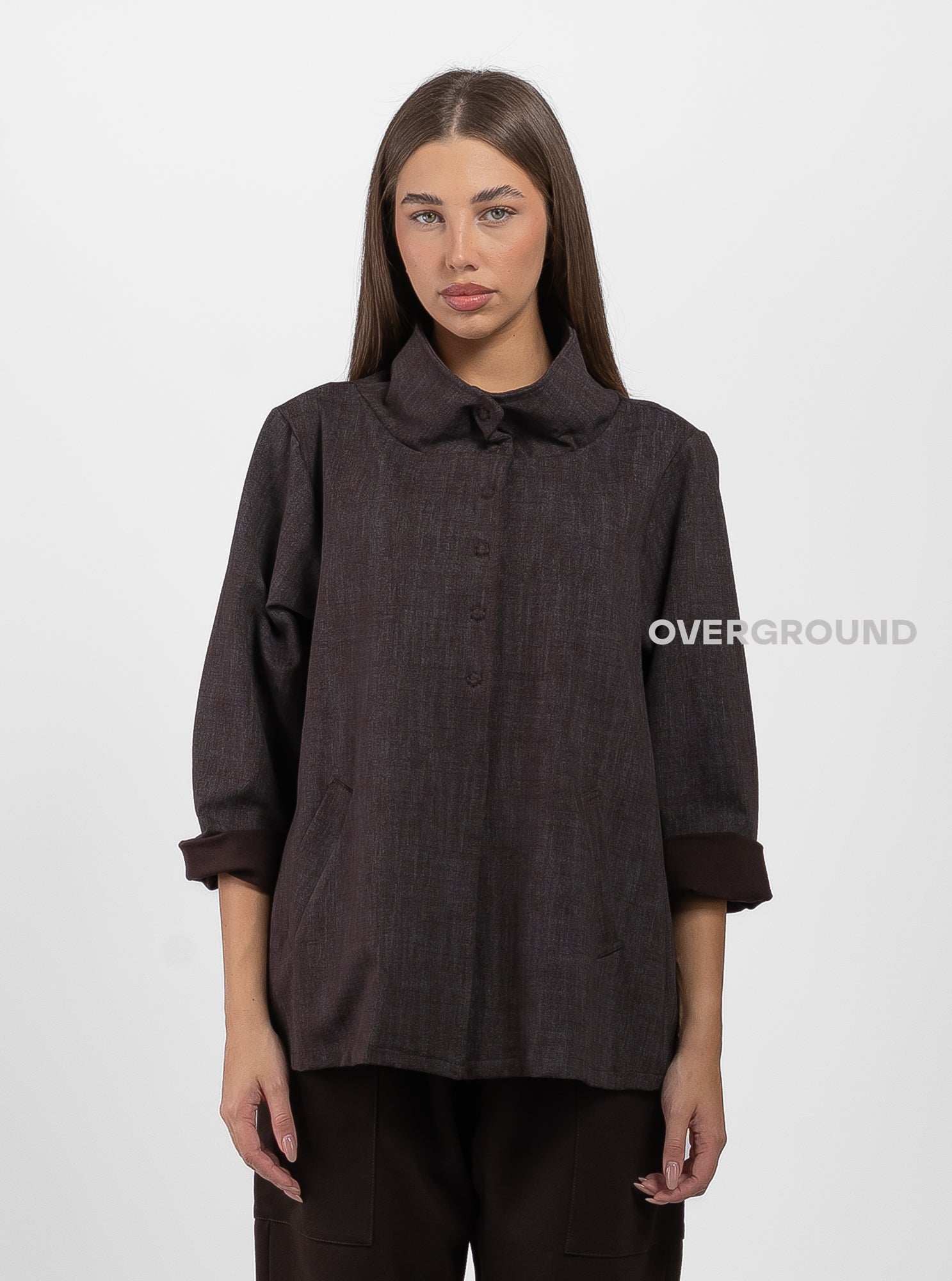 GIACCA OVER COLLO A BARCA - OVERGROUND STORE