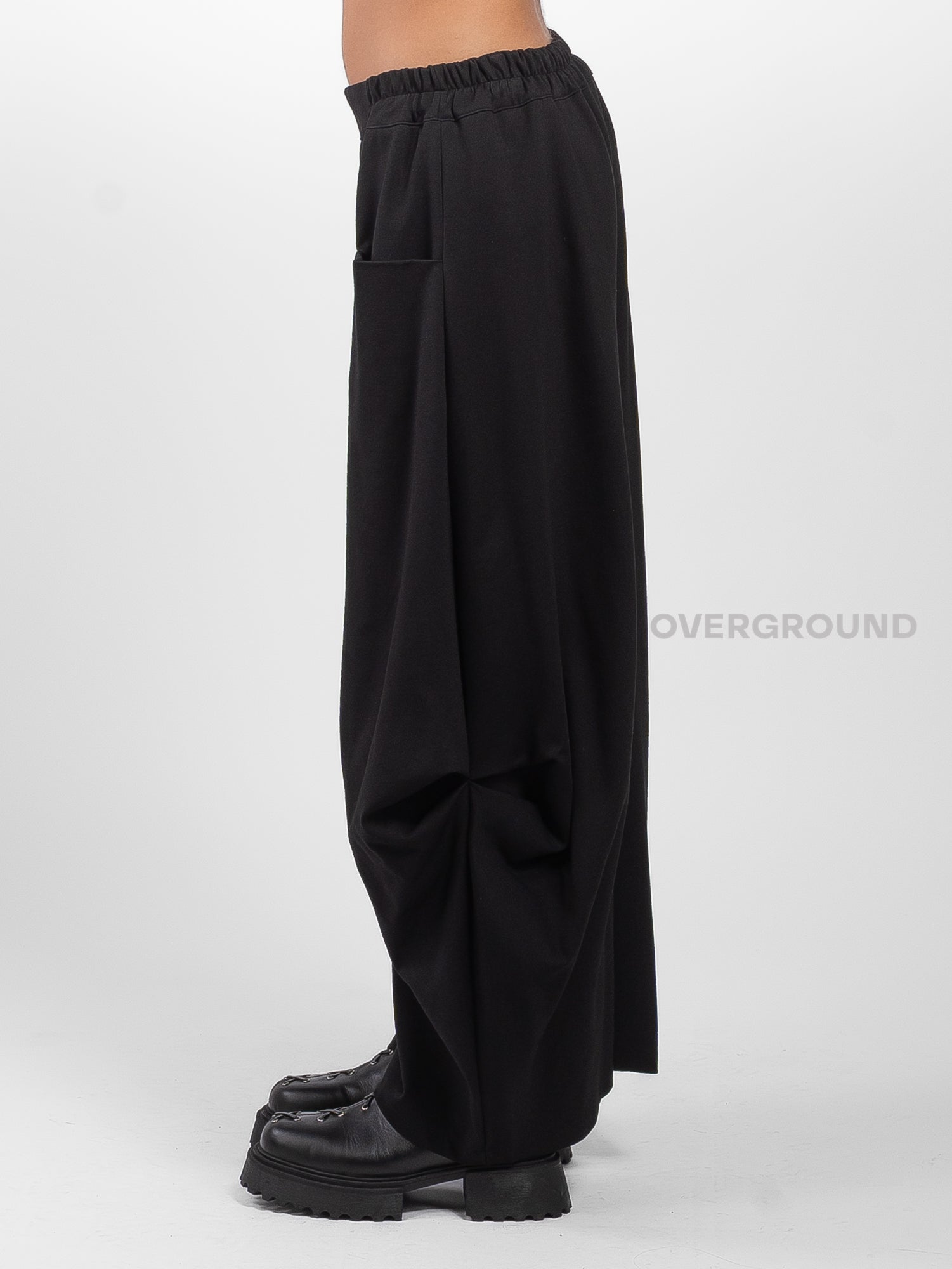 PANTALONE GAMBULE LARGO CON TASCHE FRONTALI - OVERGROUND STORE