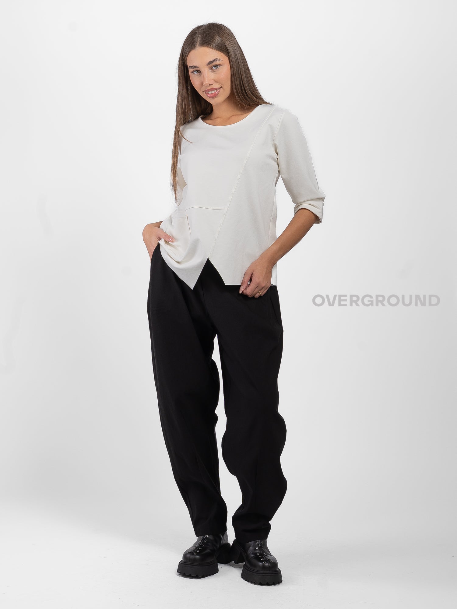 PANTALONE OVER TESSUTO TECNICO - OVERGROUND STORE