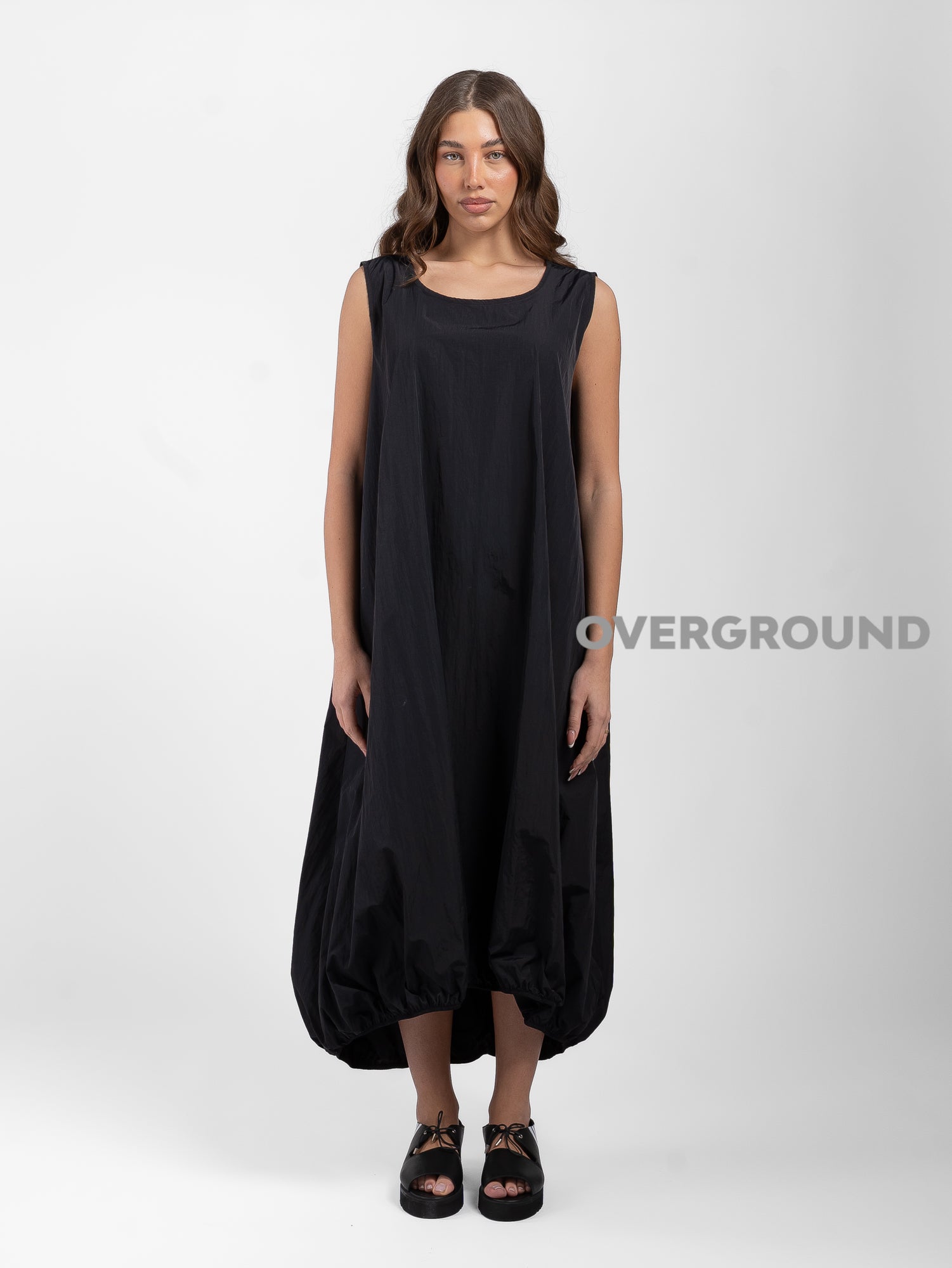 ABITO LUNGO SMANICATO CON TASCHE LATERALI - OVERGROUND STORE