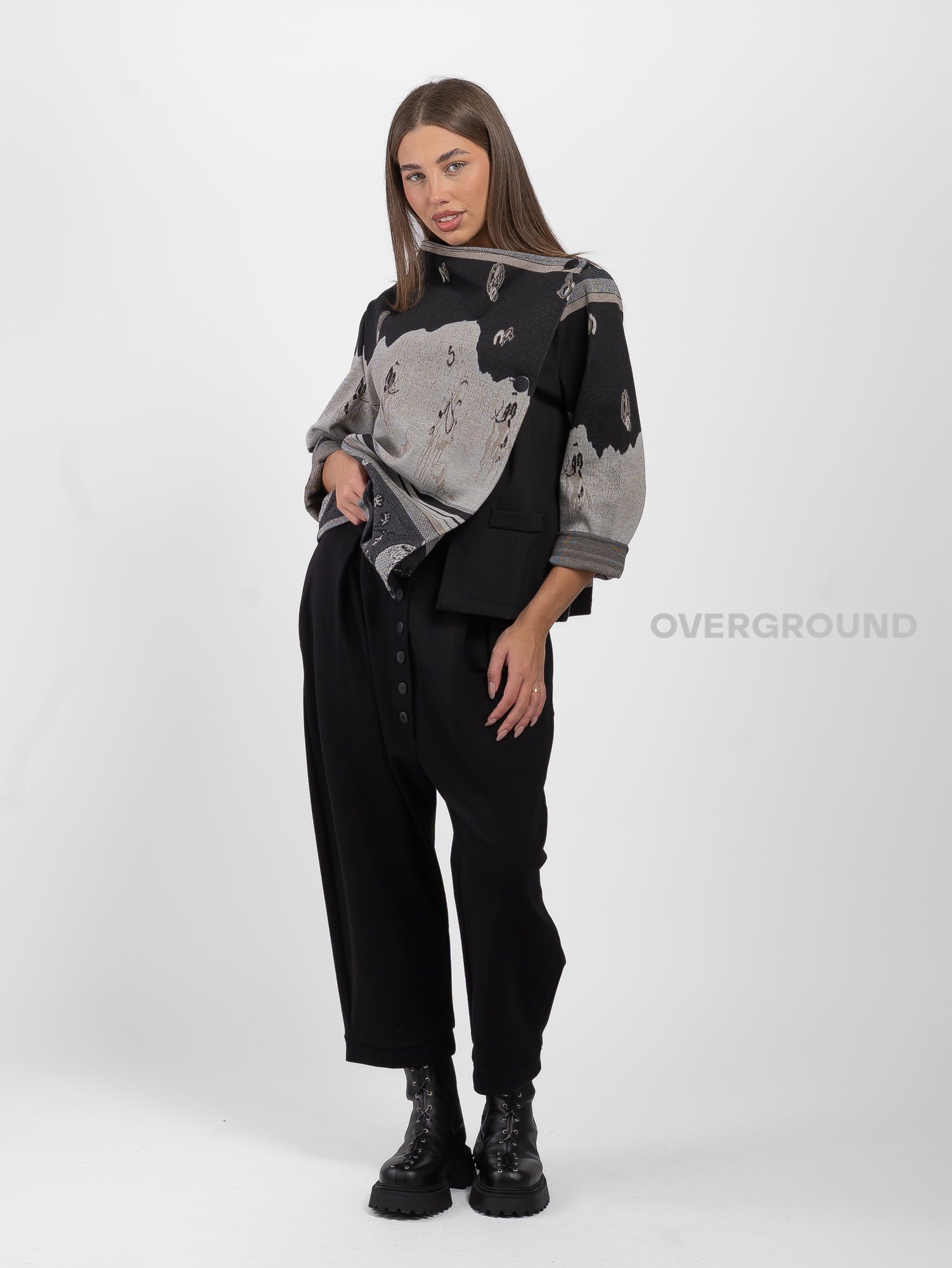 GIACCA OVER CON FANTASIA GIAPPONESE