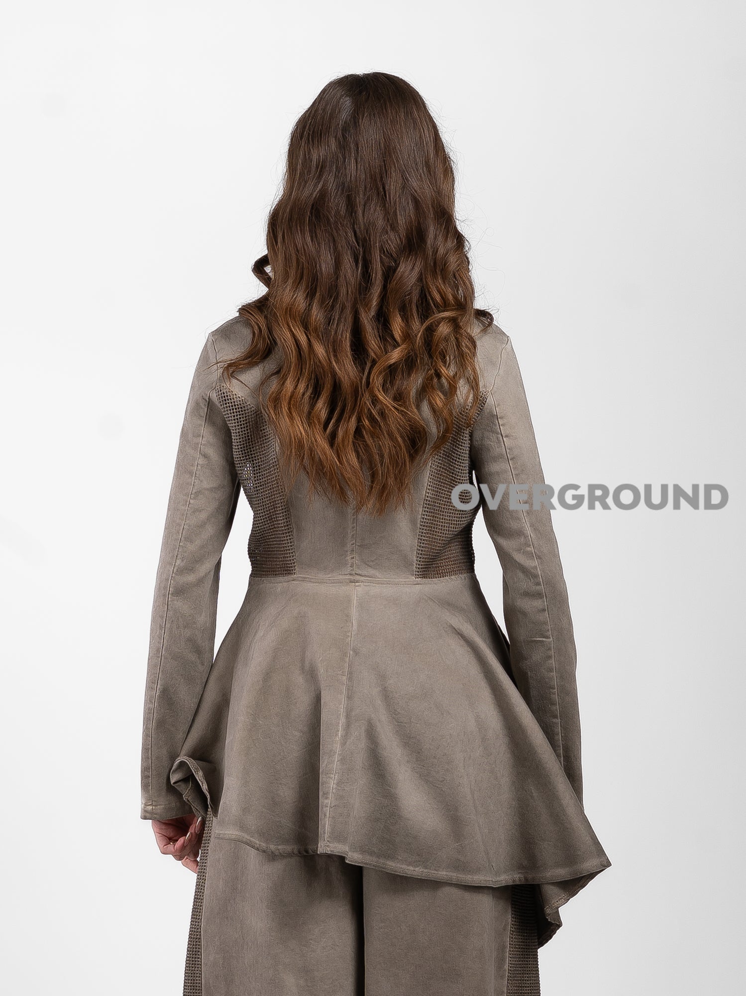 GIACCA ASIMMETRICA CON RETE - OVERGROUND STORE