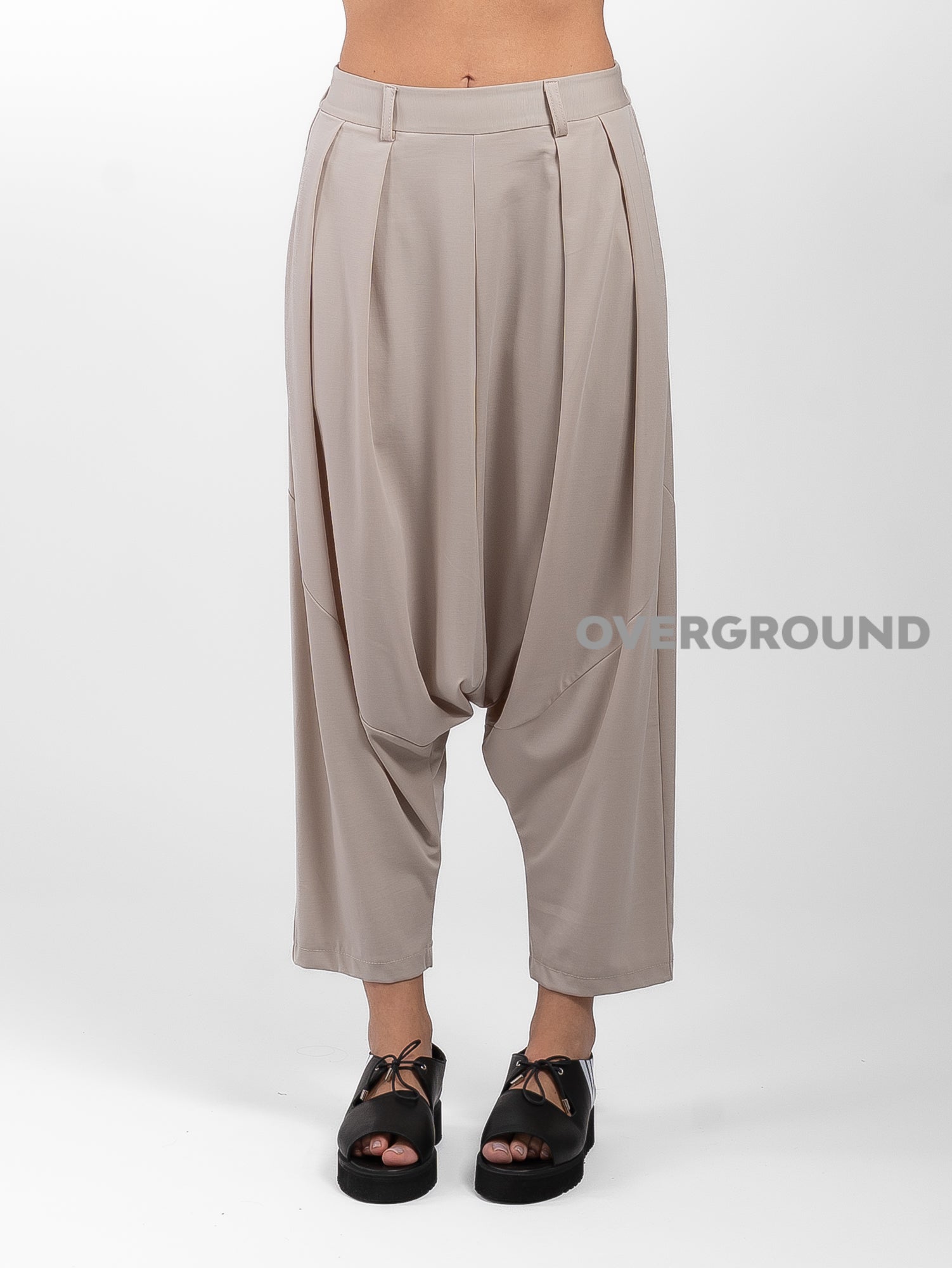 PANTALONE CAVALLO BASSO CON CUCITURE DAVANTI - OVERGROUND STORE