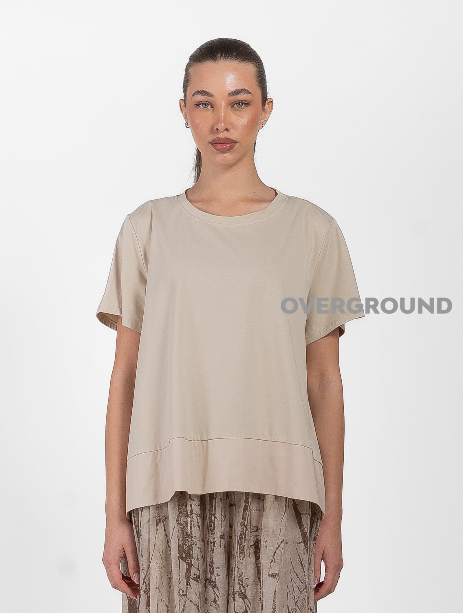 MAGLIA OVER CON BALZA IN FONDO - OVERGROUND STORE