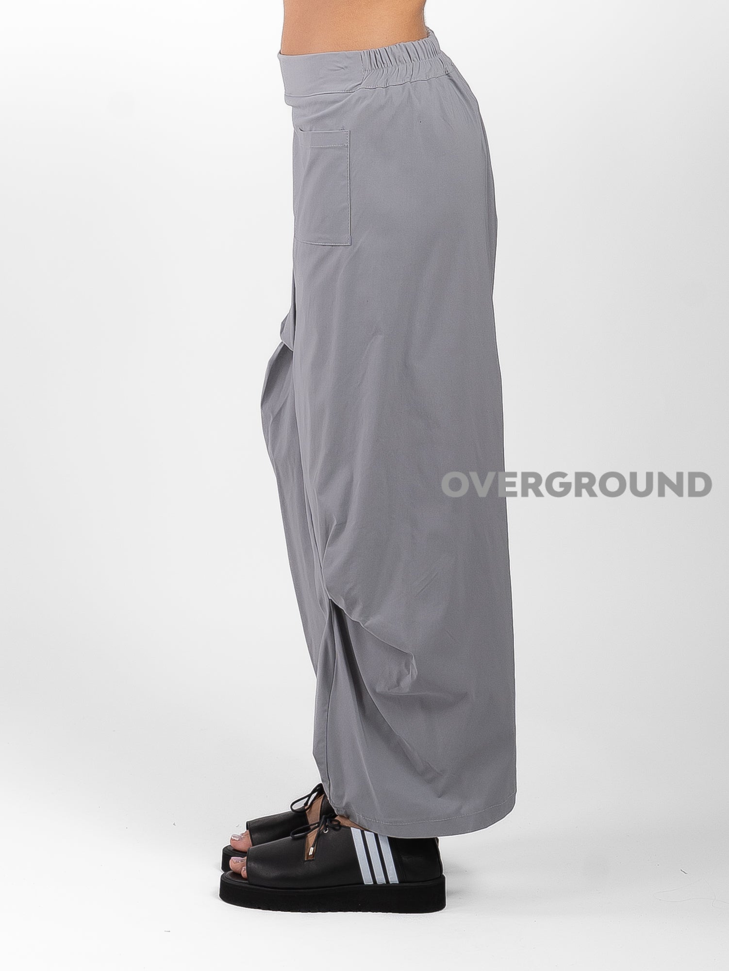 PANTALONE CAVALLO BASSO CON RIPRESA IN FONDO - OVERGROUND STORE