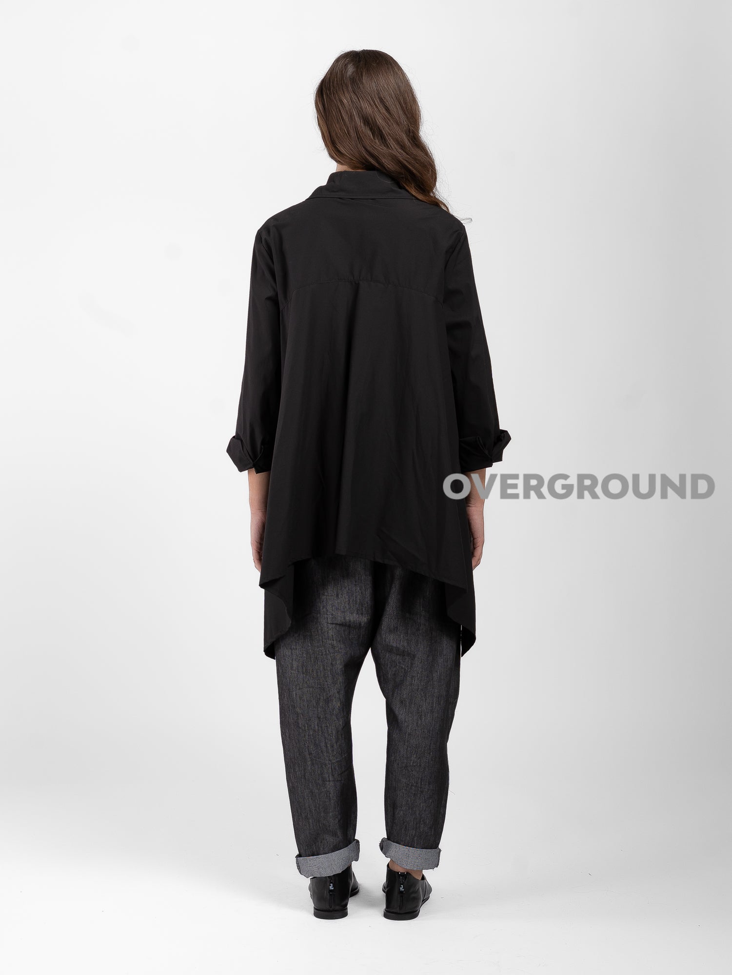 CAMICIA OVER CON PUNTE LATERALI - OVERGROUND STORE