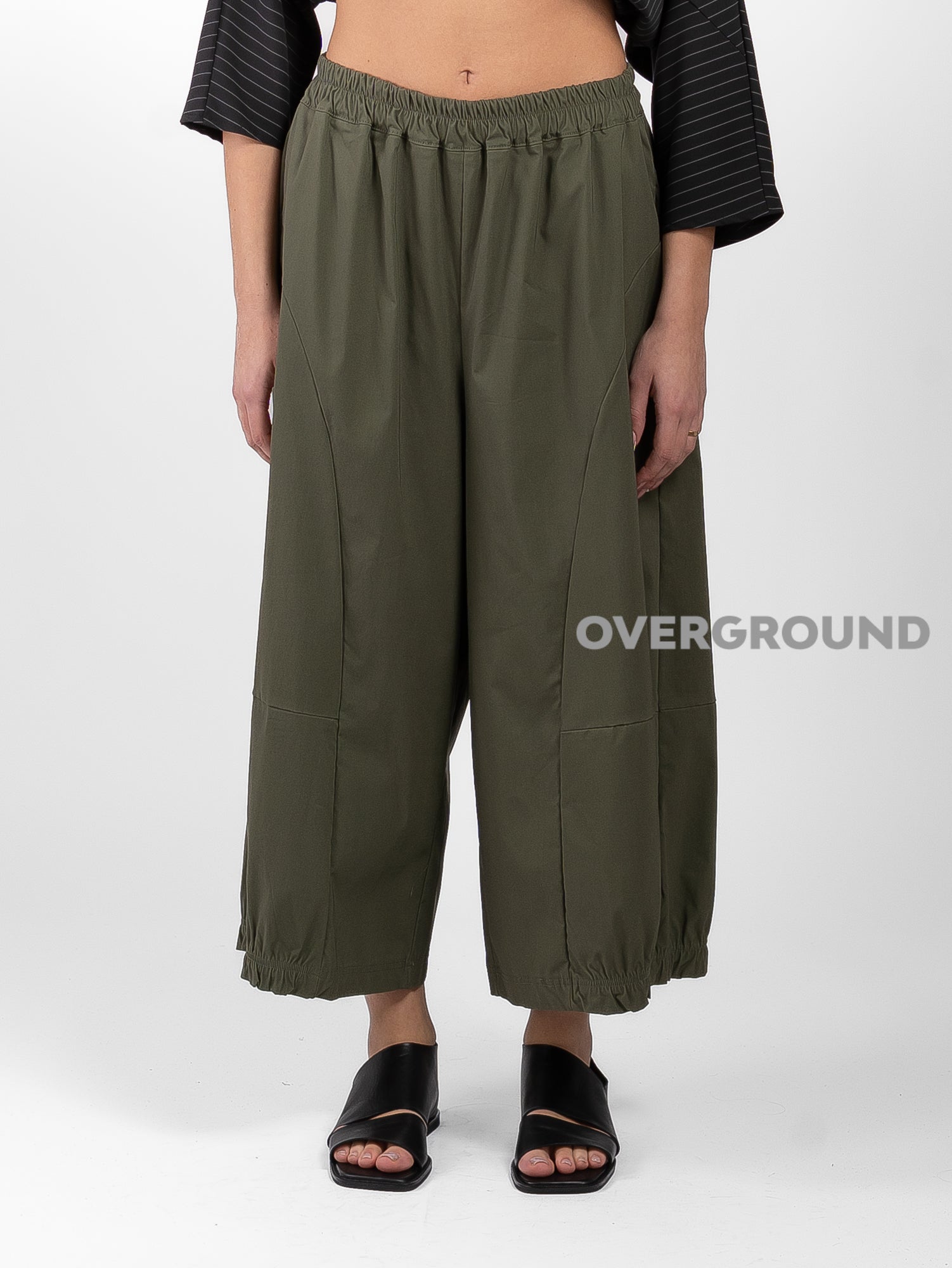 PANTALONE OVER GAMBULE LARGO CON CUCITURE - OVERGROUND STORE
