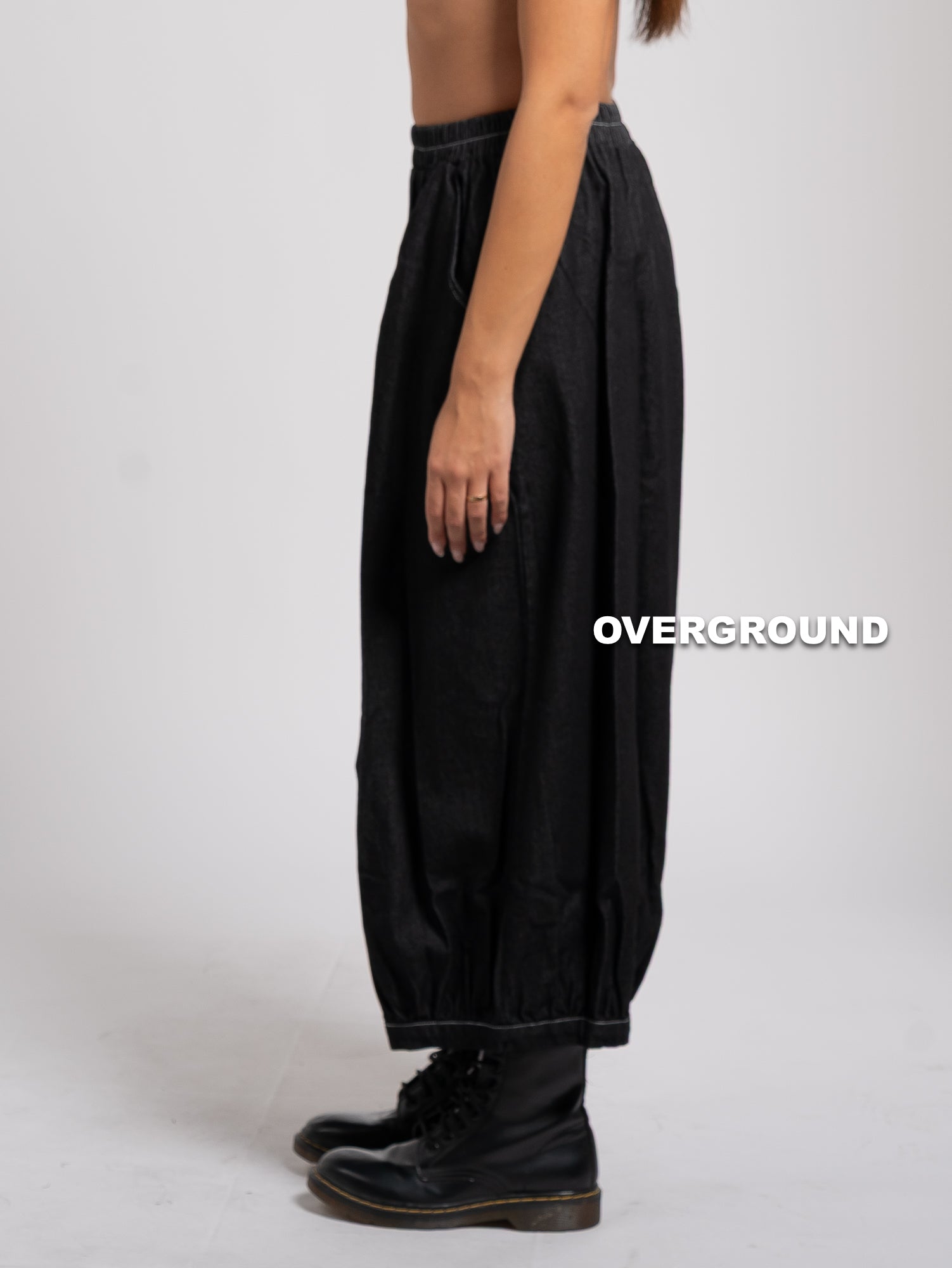 PANTALONE OVER JEANS GAMBULE LARGO