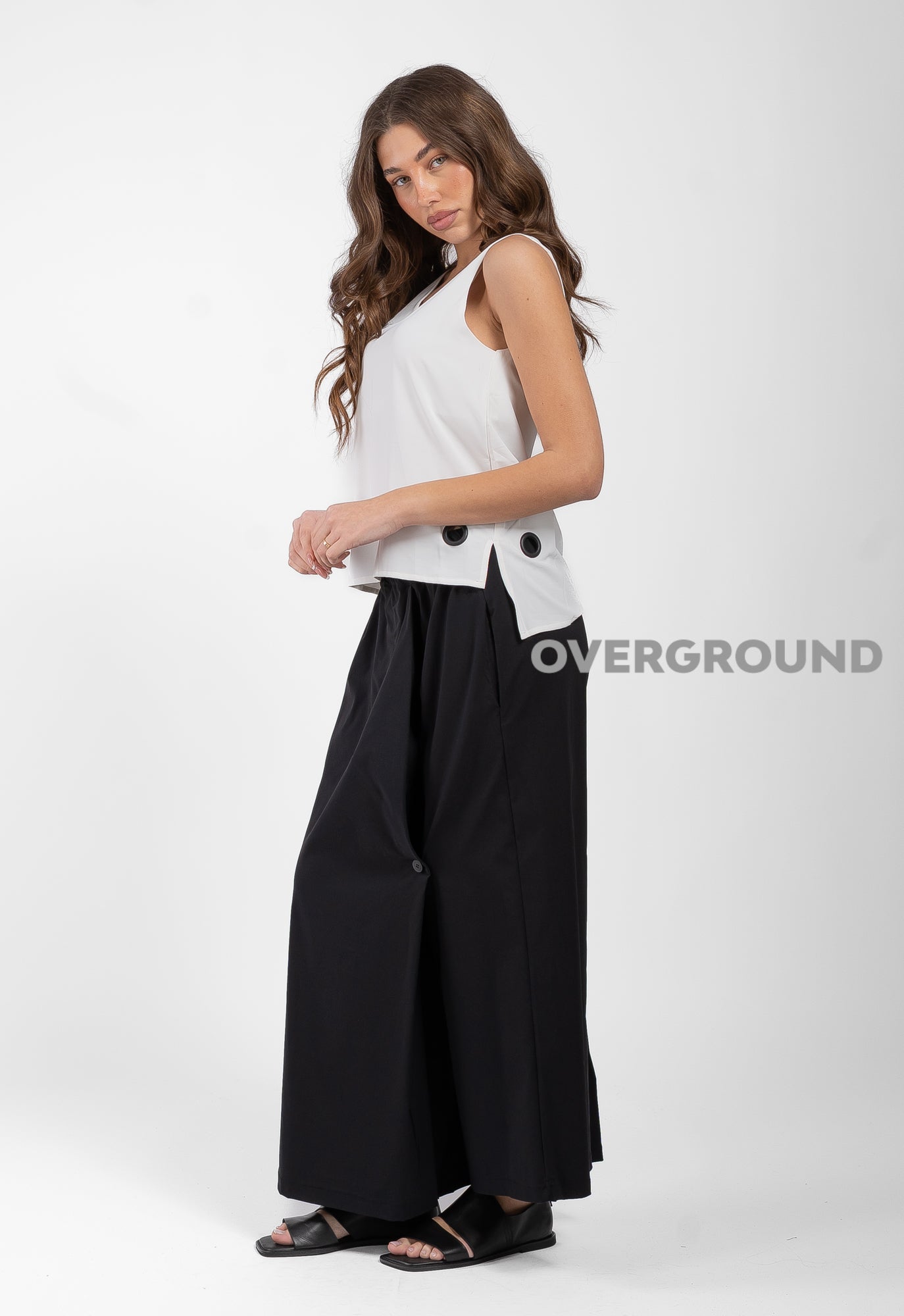 PANTAPAREO CON BOTTONE LATERALE - OVERGROUND STORE