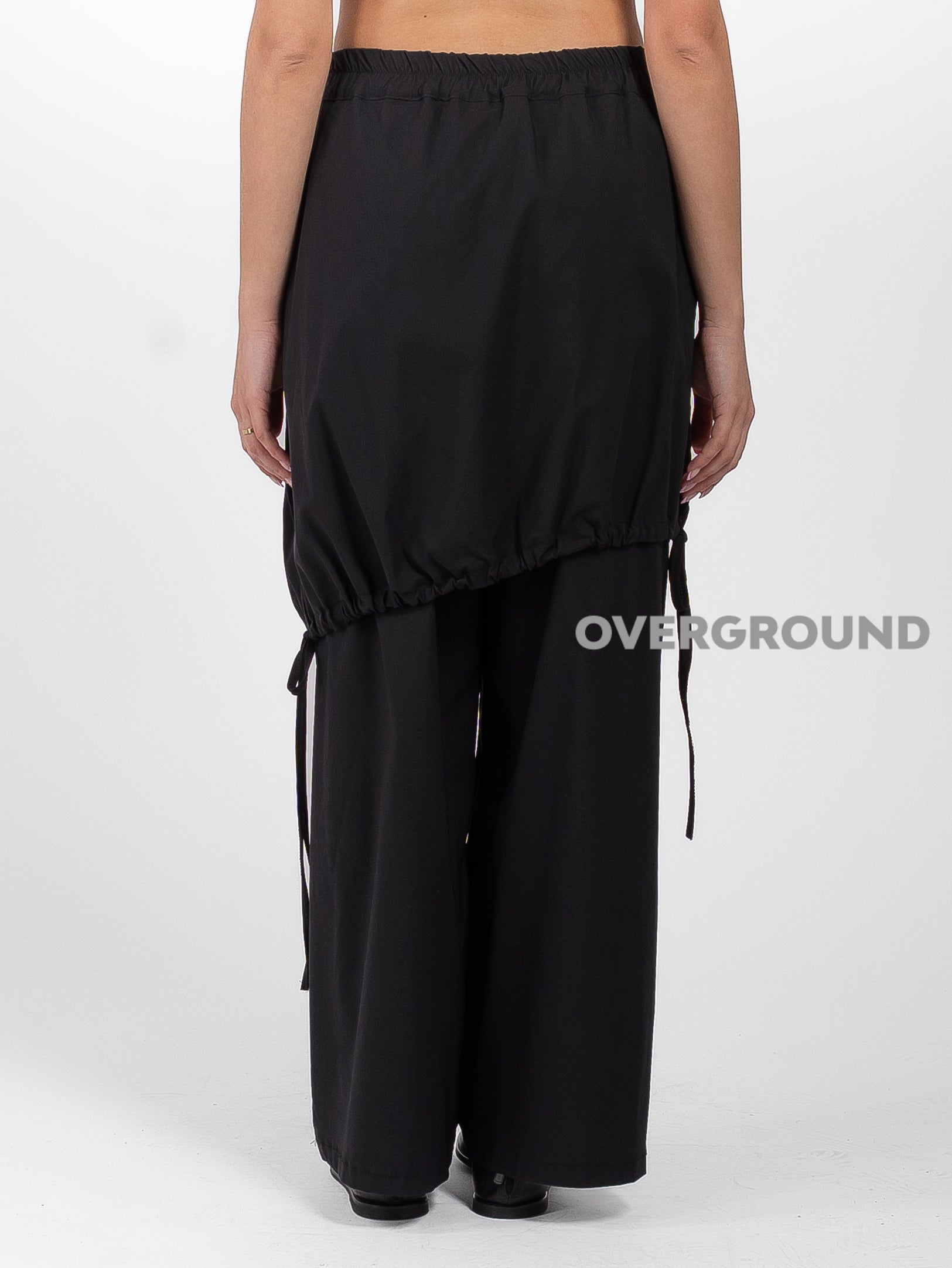 PANTALONE GAMBULE LARGO CON PAREO E RIPRESE - OVERGROUND STORE