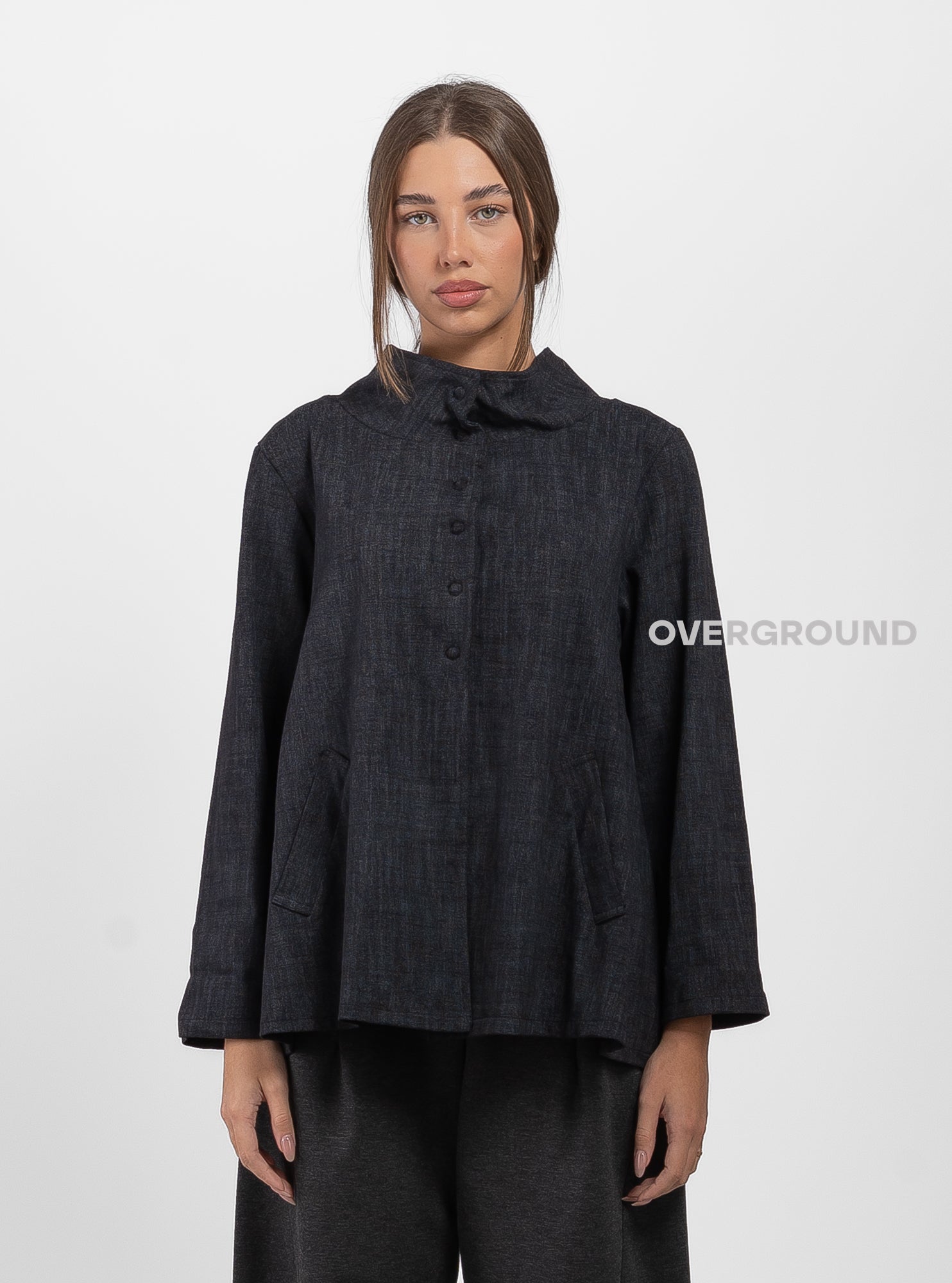 GIACCA OVER COLLO A BARCA - OVERGROUND STORE