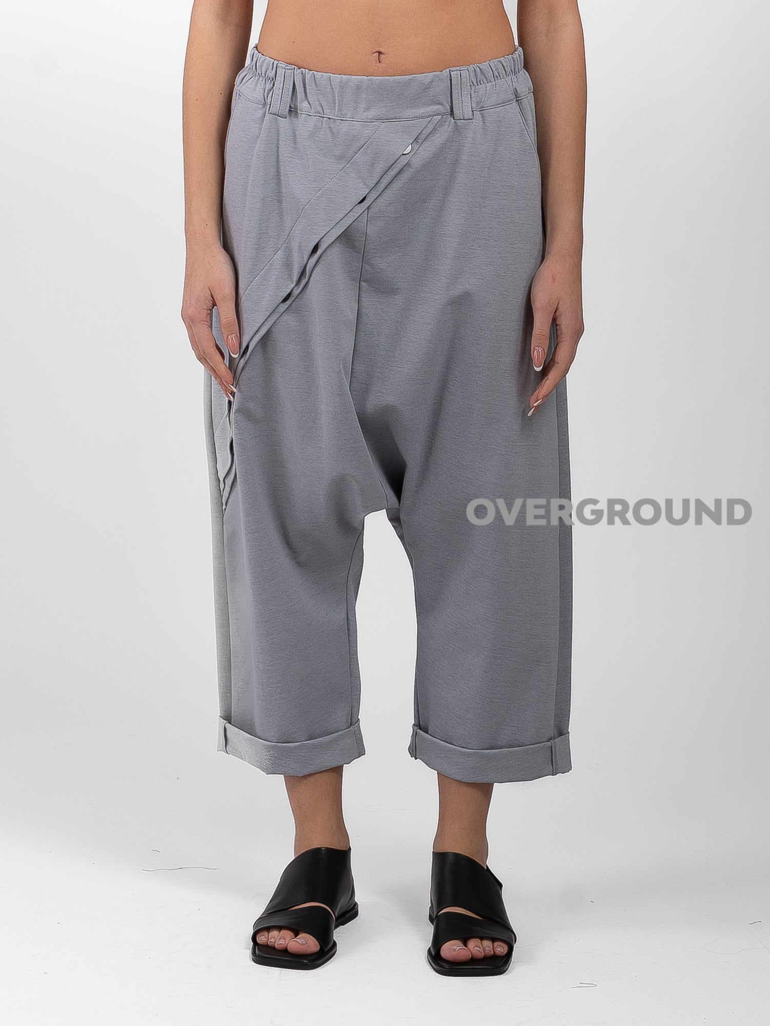 PANTALONE CAVALLO BASSO CON BOTTONI DAVANTI - OVERGROUND STORE