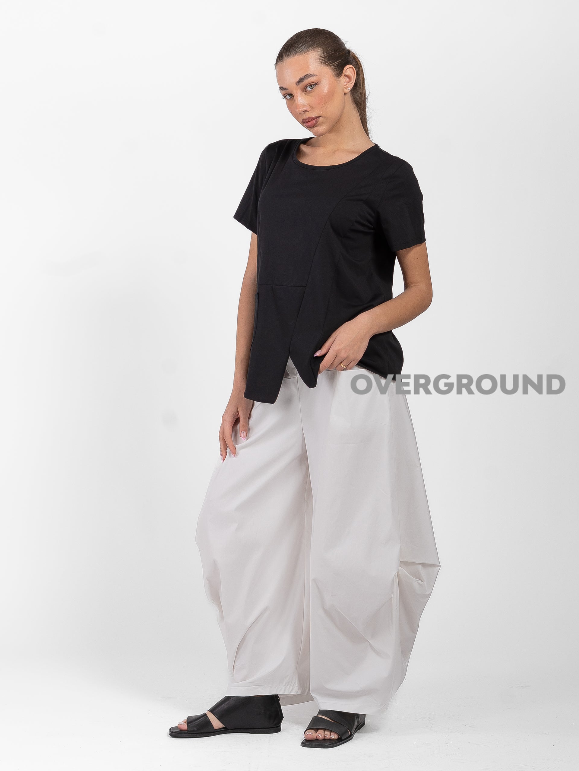 PANTALONE OVER CON TASCHE DAVANTI - OVERGROUND STORE