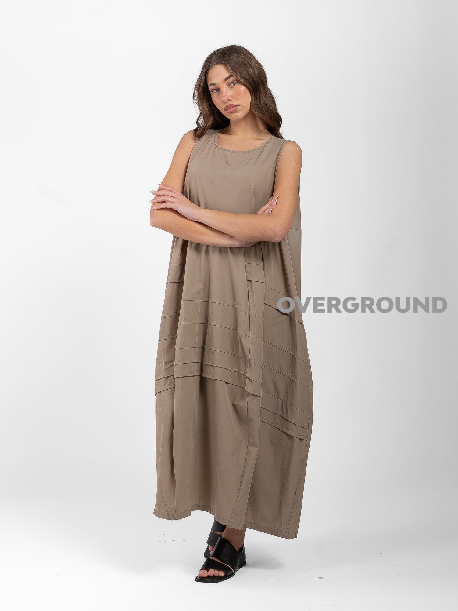 ABITO OVER SMANICATO CON BALZE DAVANTI - OVERGROUND STORE