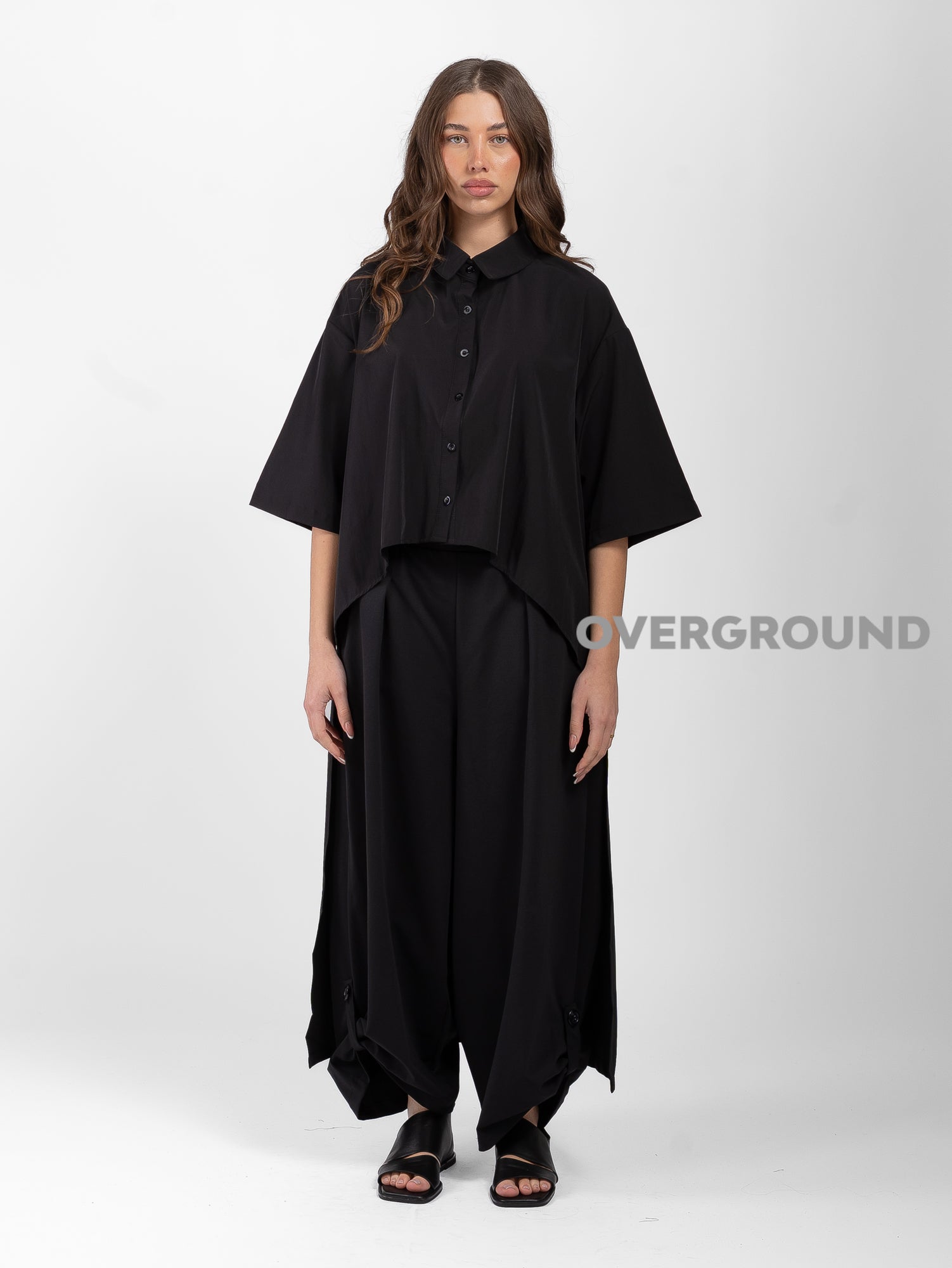 CAMICIA OVER PIU' LUNGA DIETRO - OVERGROUND STORE