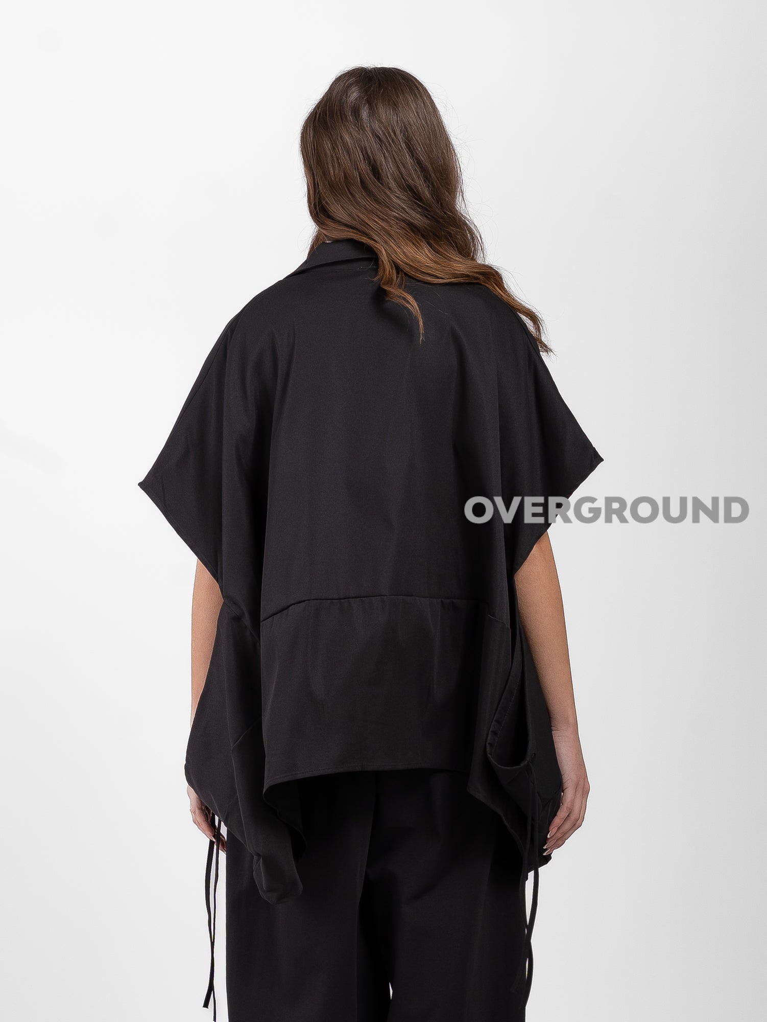 GIACCA OVER SMANICATA CON LACCI NELLE MANICHE - OVERGROUND STORE