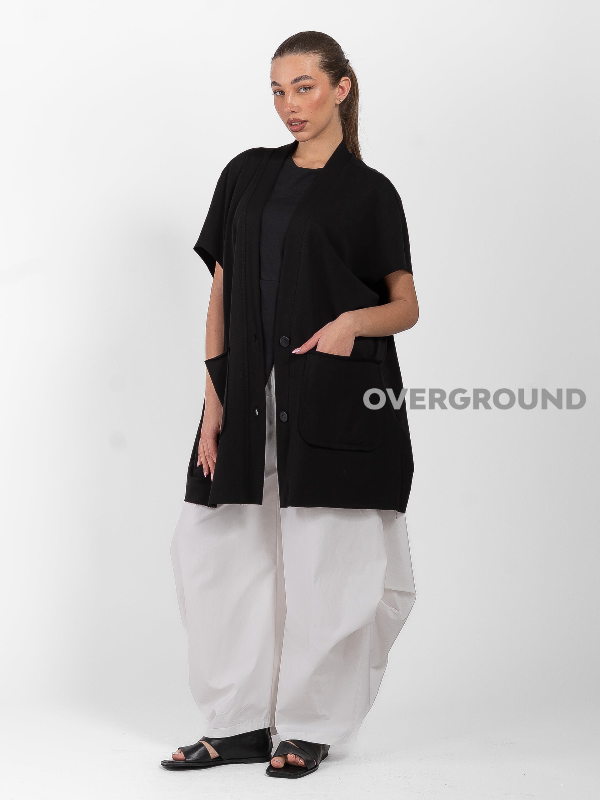 GIACCA SPOLVERINO OVER SCOLLO A V - OVERGROUND STORE