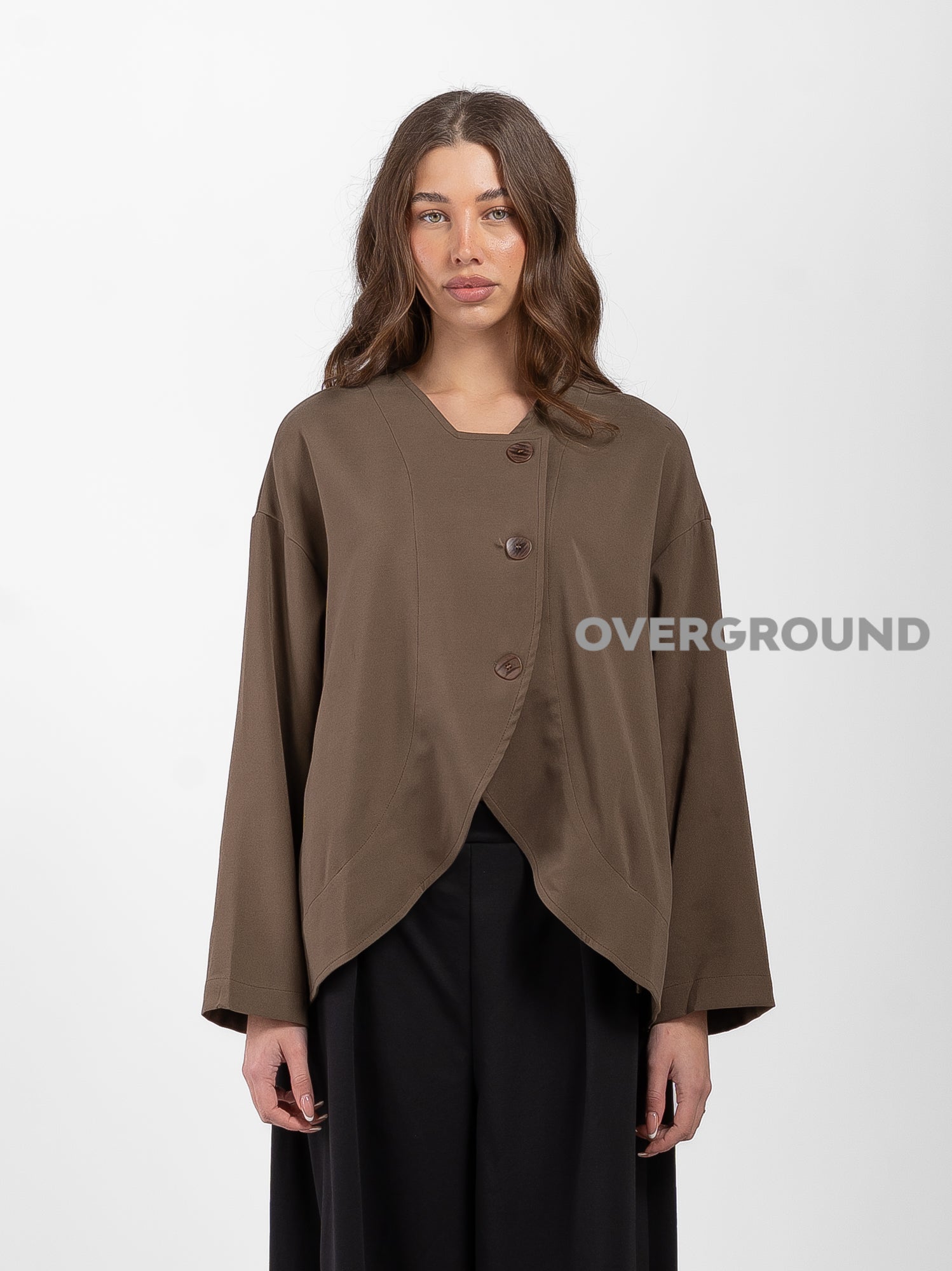 GIACCA OVER STONDATA DAVANTI - OVERGROUND STORE