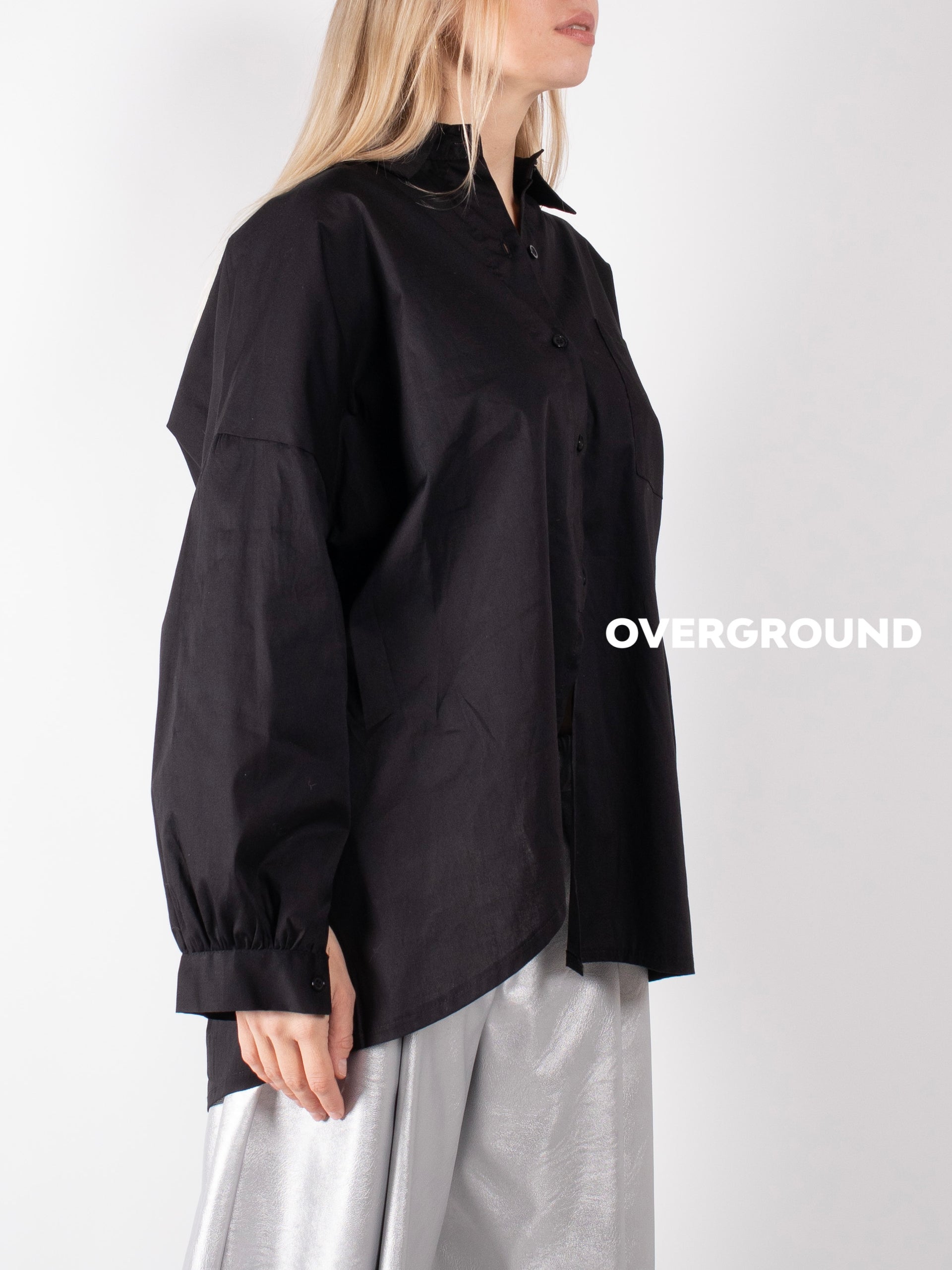 Camicia larga con taschino - OVERGROUND STORE