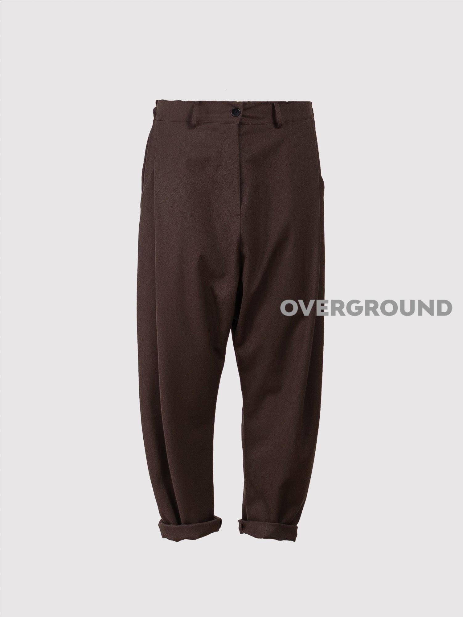 PANTALONE CAVALLO BASSO CON CINTURINO - OVERGROUND STORE