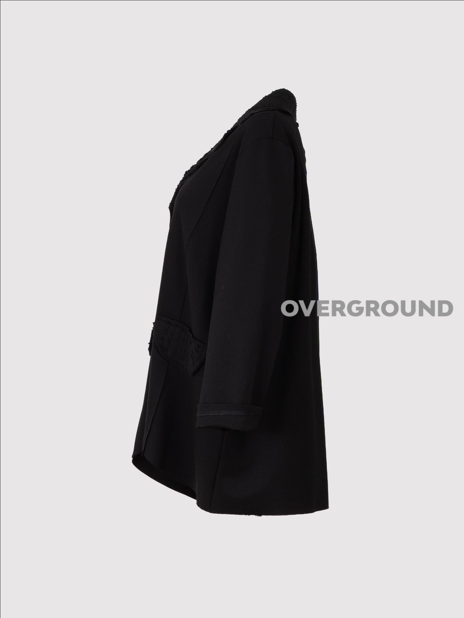GIACCA DOPPIO TESSUTO CON PATTINE - OVERGROUND STORE