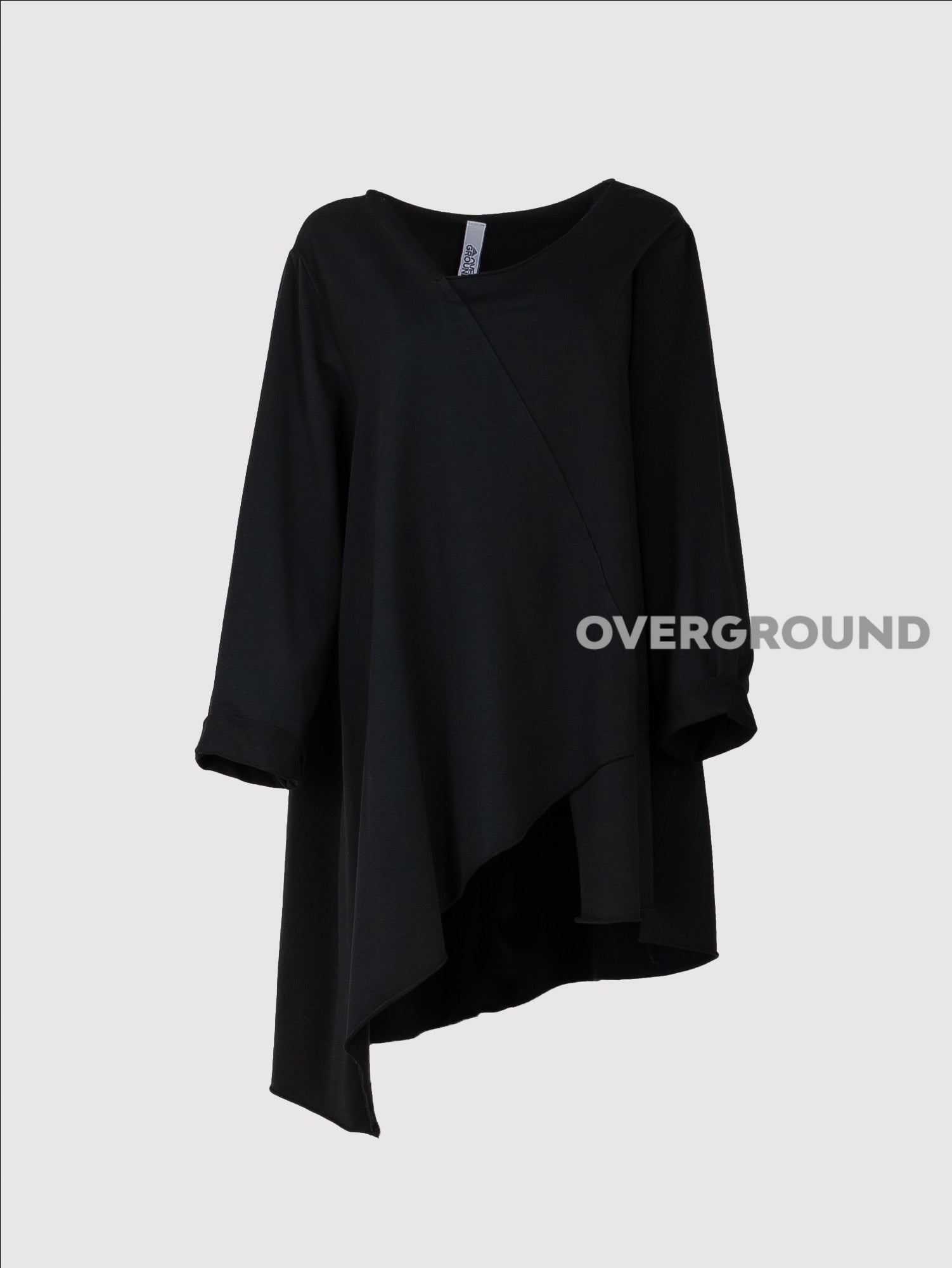 MAGLIA OVER CON COLLO ASIMMETRICO - OVERGROUND STORE