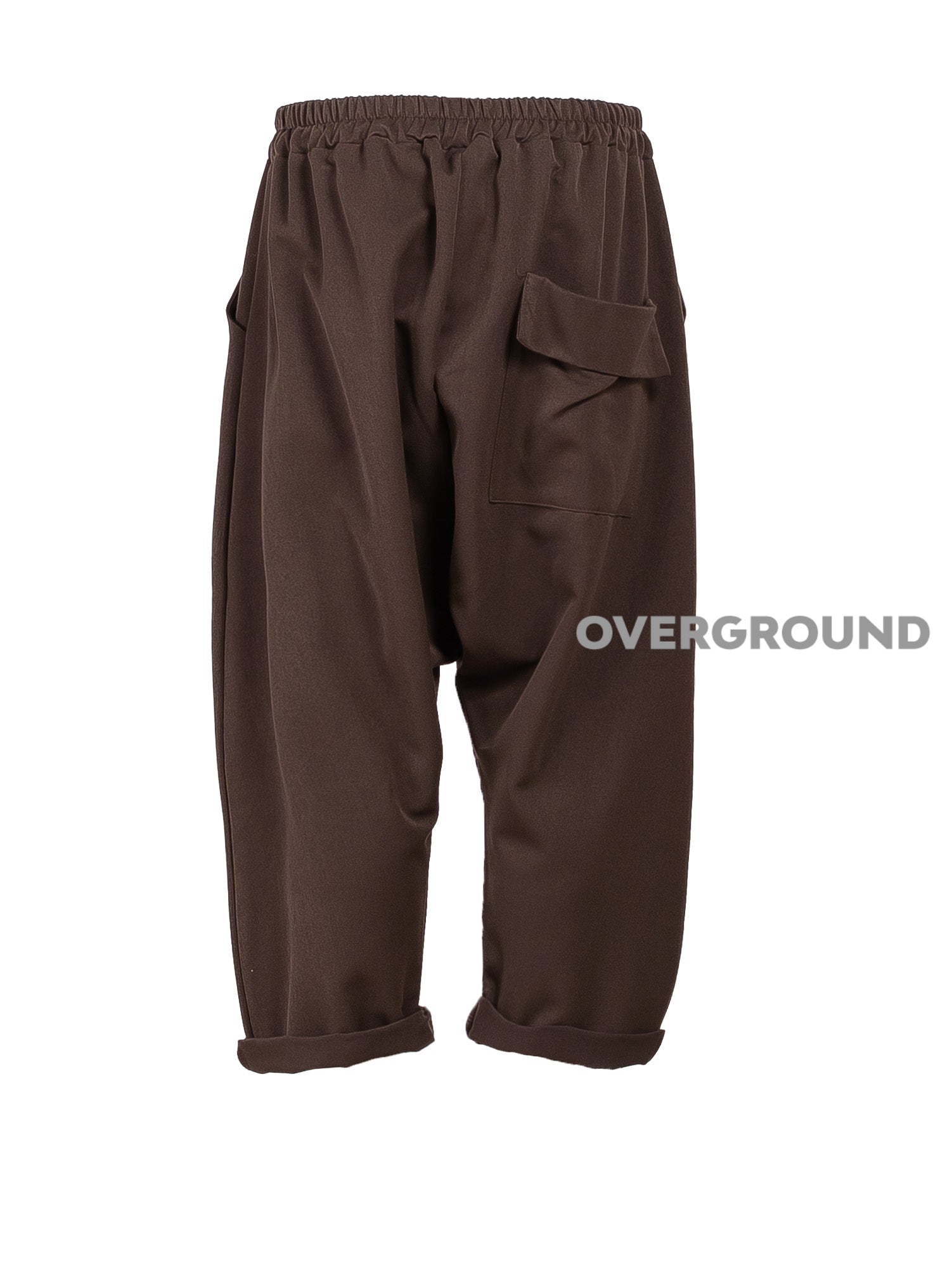 LOW CROTCH TROUSERS WITH SIDE POCKETS