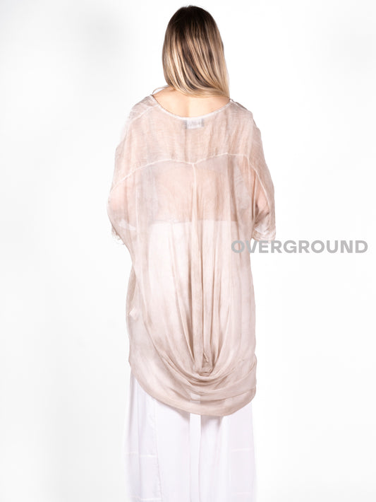 BLUSA VELATA SCOLLO A V