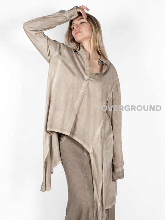 CAMICIA OVER ASIMMETRICA