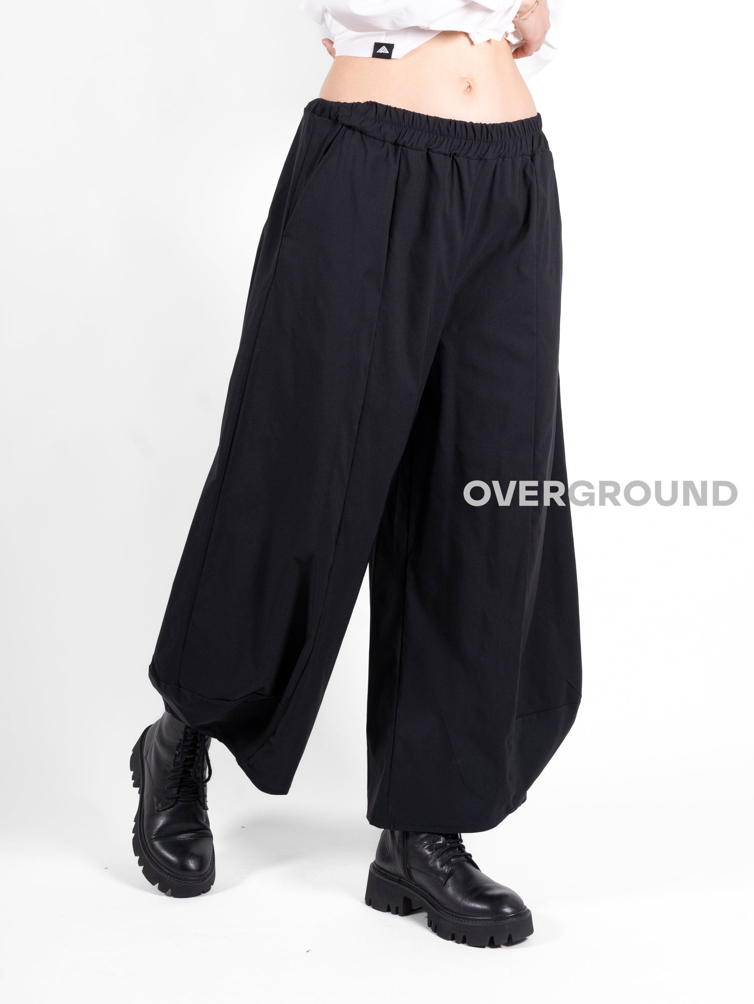 PANTALONE OVER CON RIPRESA IN FONDO - OVERGROUND STORE