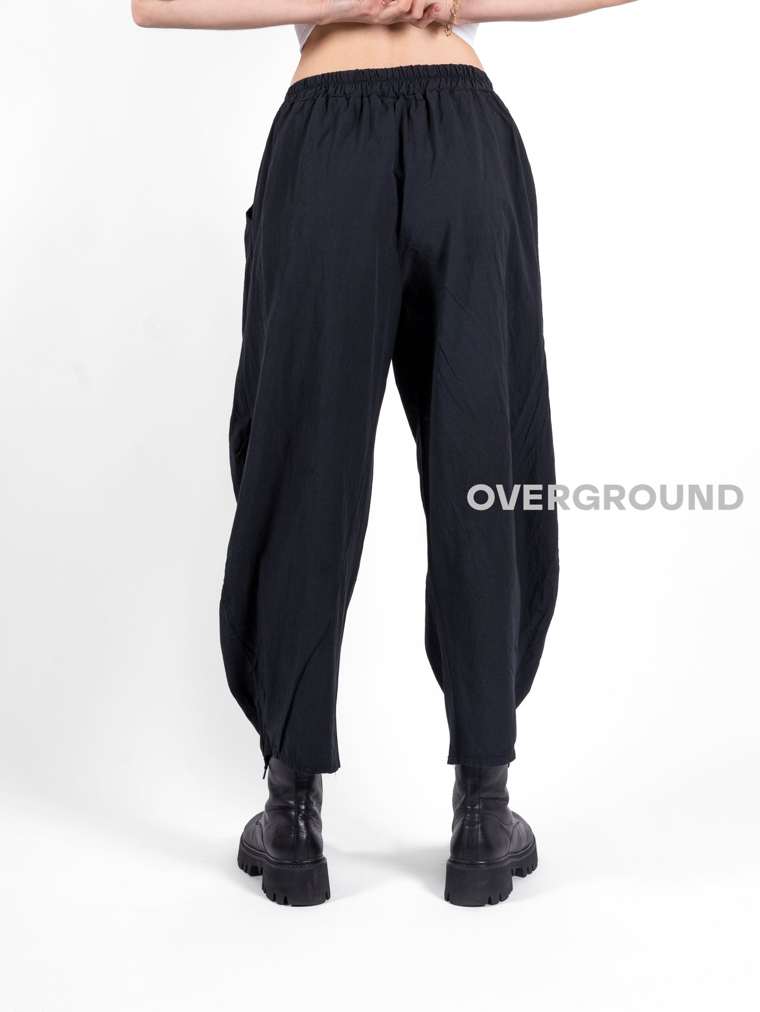 PANTALONE OVER CON RIPRESE IN FONDO - OVERGROUND STORE