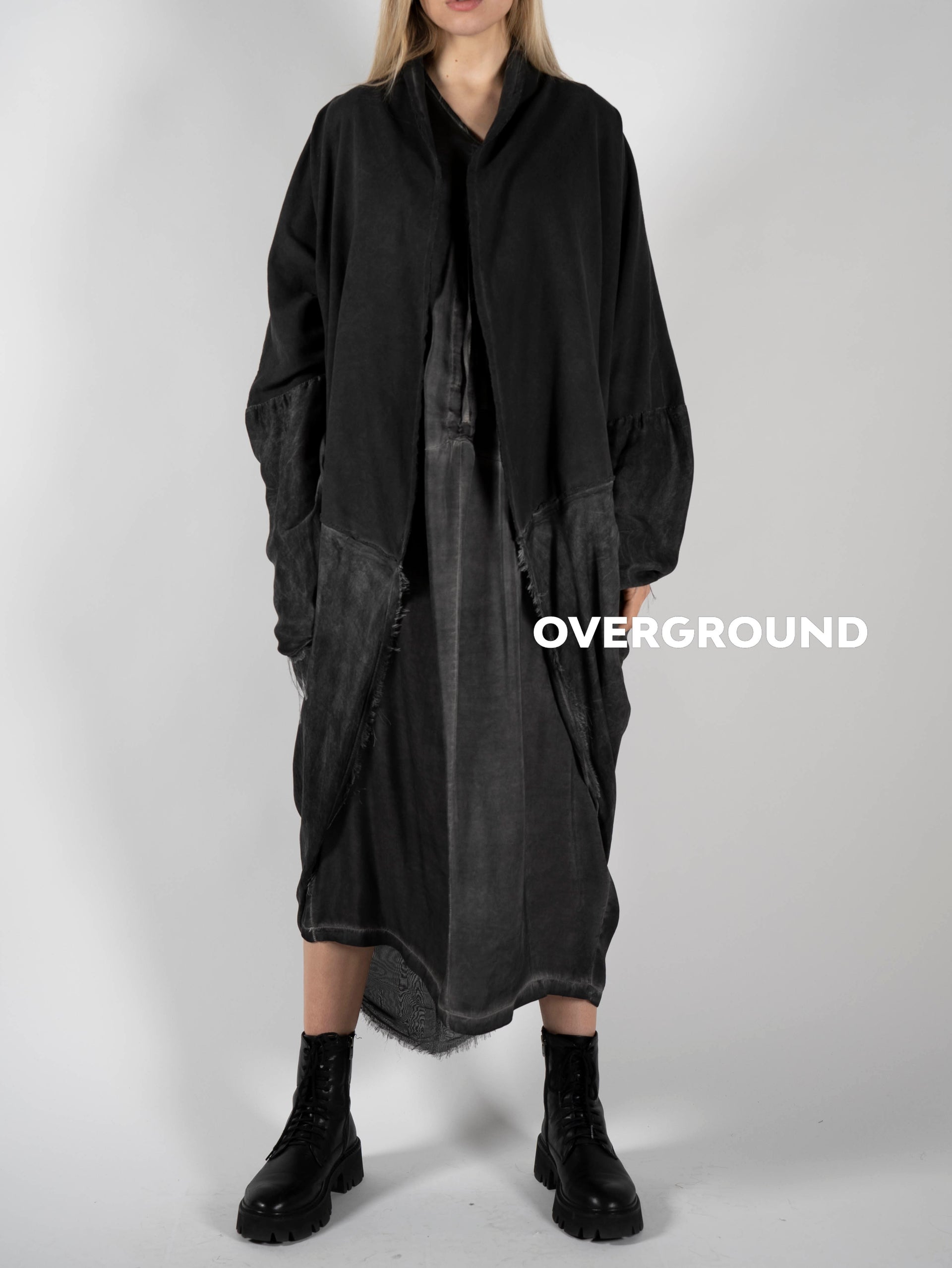 SPOLVERINO LUNGO OVER DOPPIO TESSUTO - OVERGROUND STORE