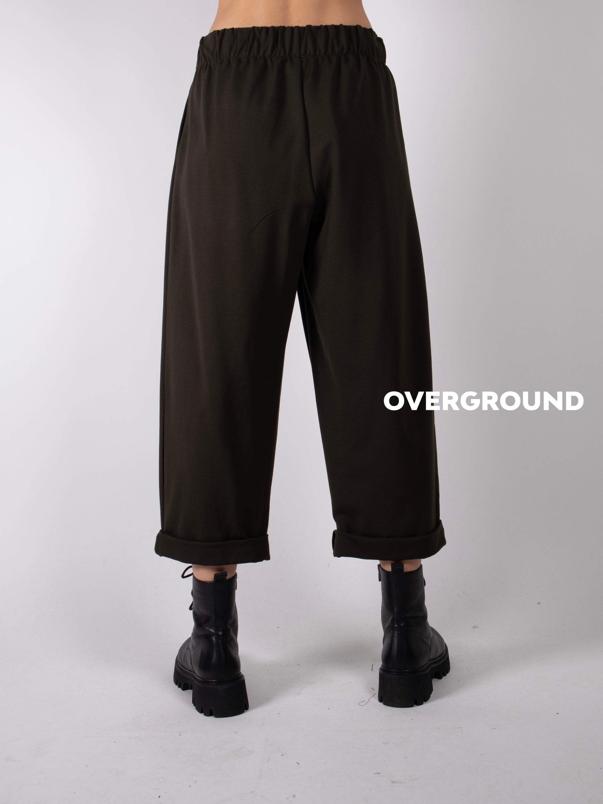 Pantalone gambule largo con cinturino - OVERGROUND STORE