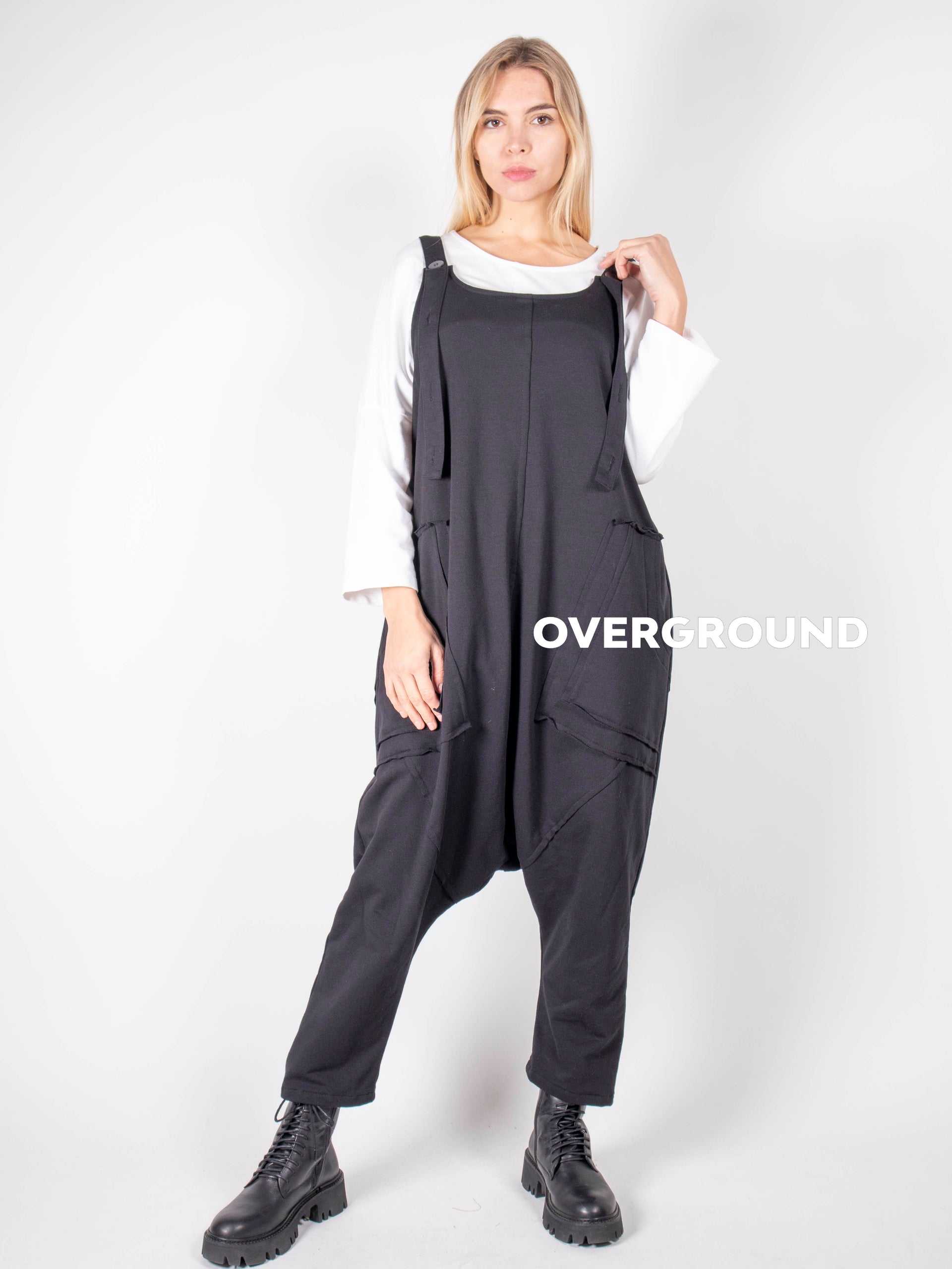 Salopette cavallo basso - OVERGROUND STORE