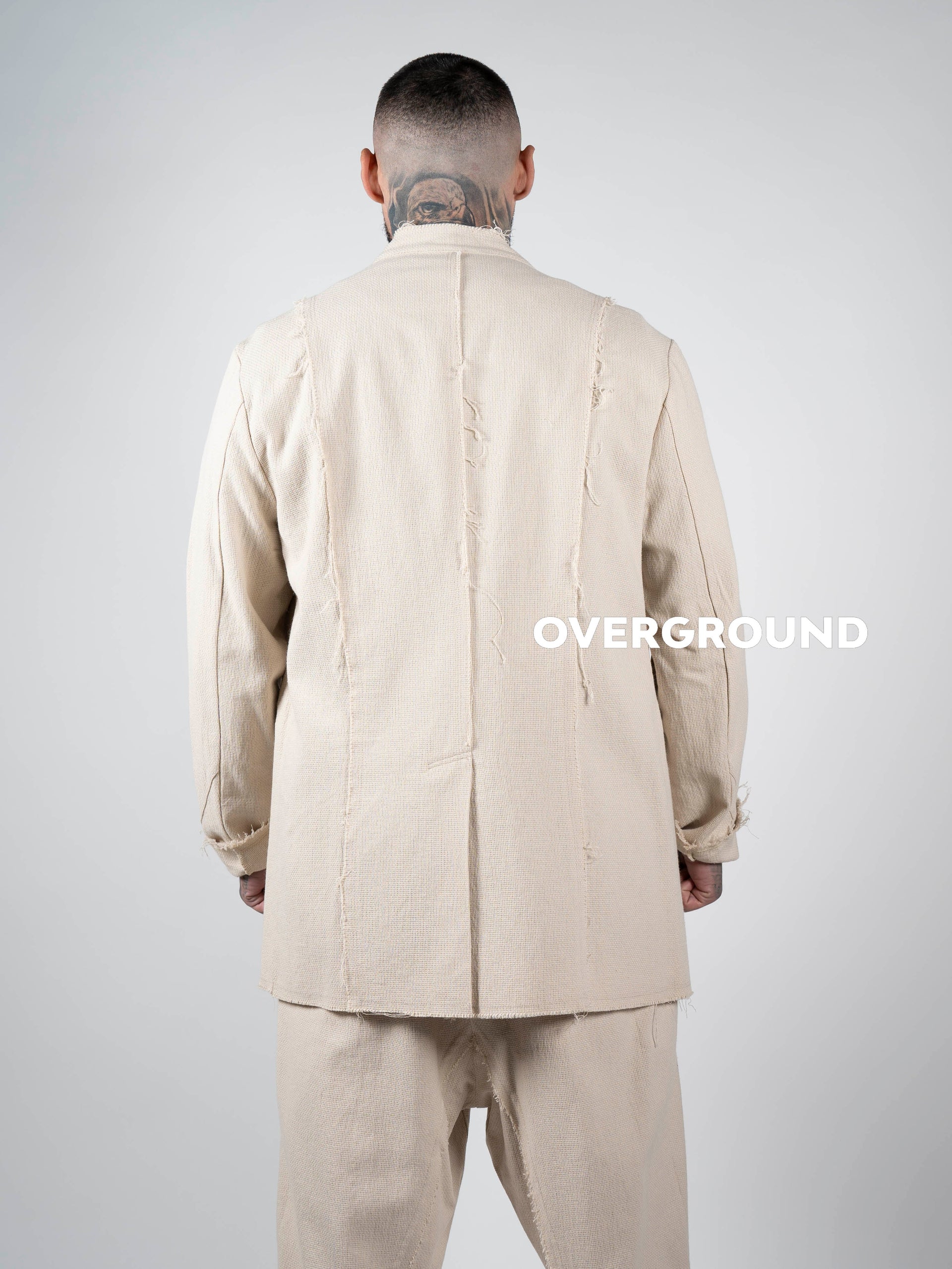 GIACCA COLLO COREANA CON TASCHE DAVANTI - OVERGROUND STORE