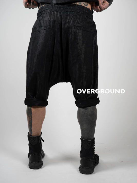 Pantalone corto a cavallo basso tasche laterali - OVERGROUND STORE