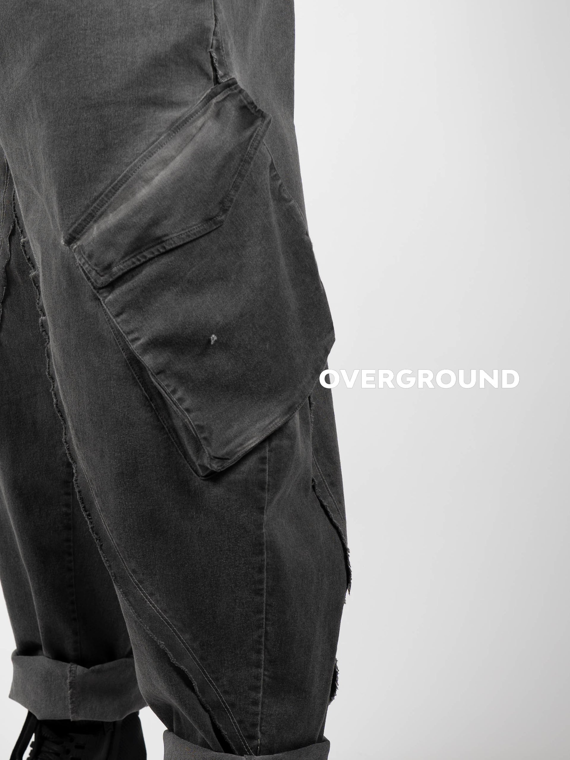 PANTALONE LARGO OVER CON TASCONI - OVERGROUND STORE