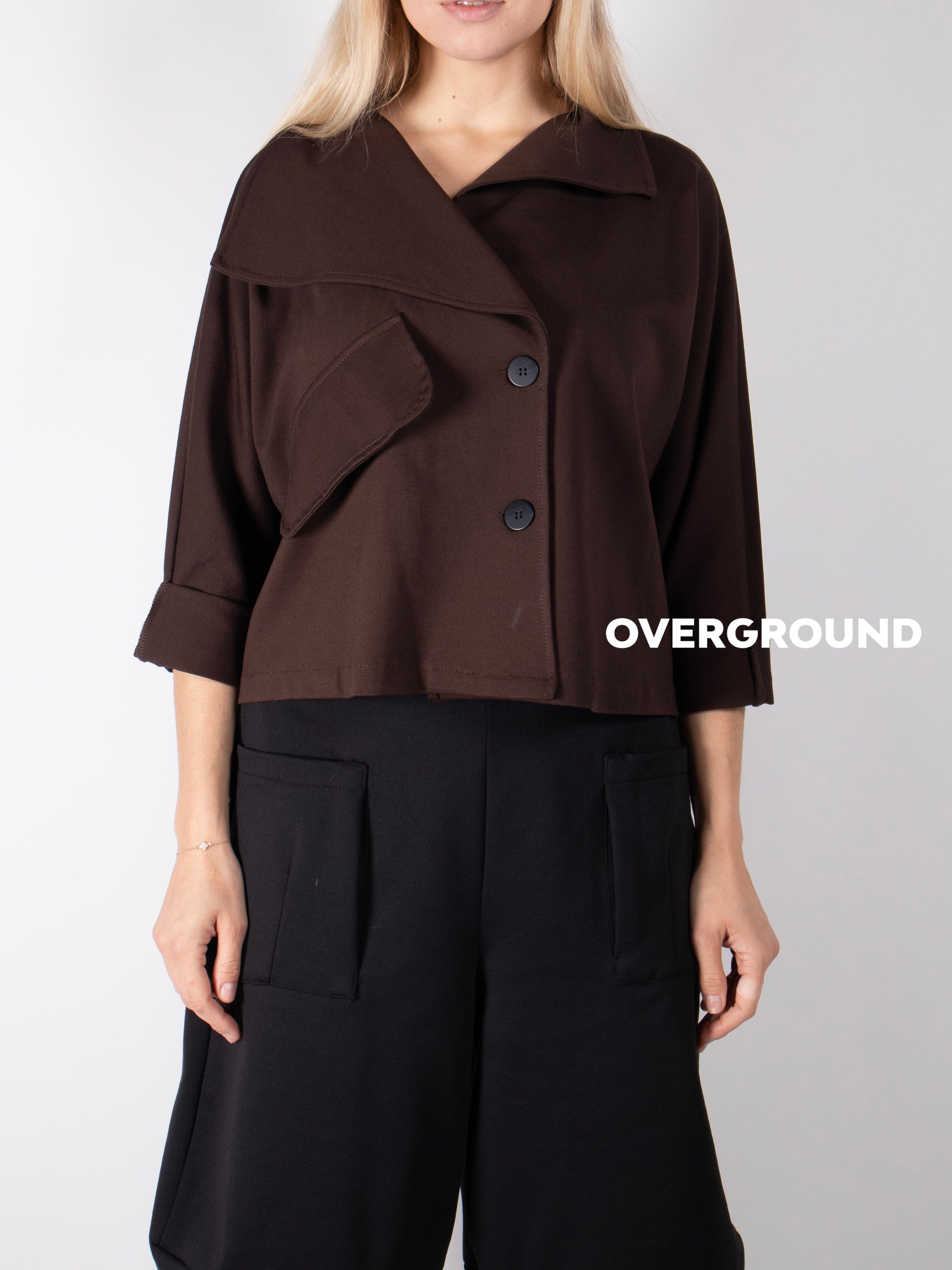 Giacca con taschino davanti obliquo - OVERGROUND STORE