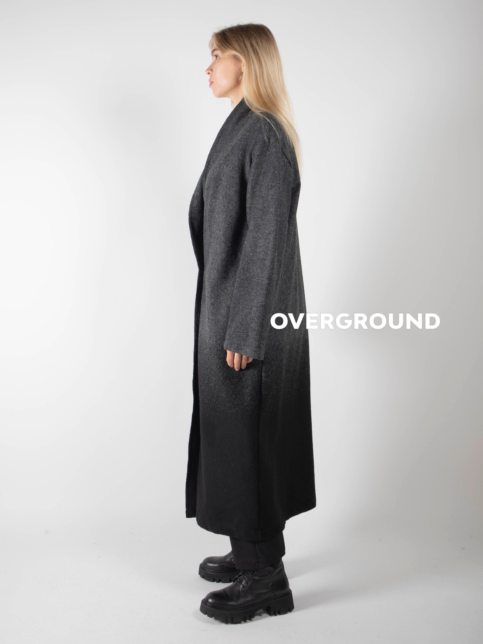 Cappotto con un solo bottone collo sciallato - OVERGROUND STORE