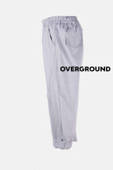 Pantalone largo con bottone laterale - OVERGROUND STORE 